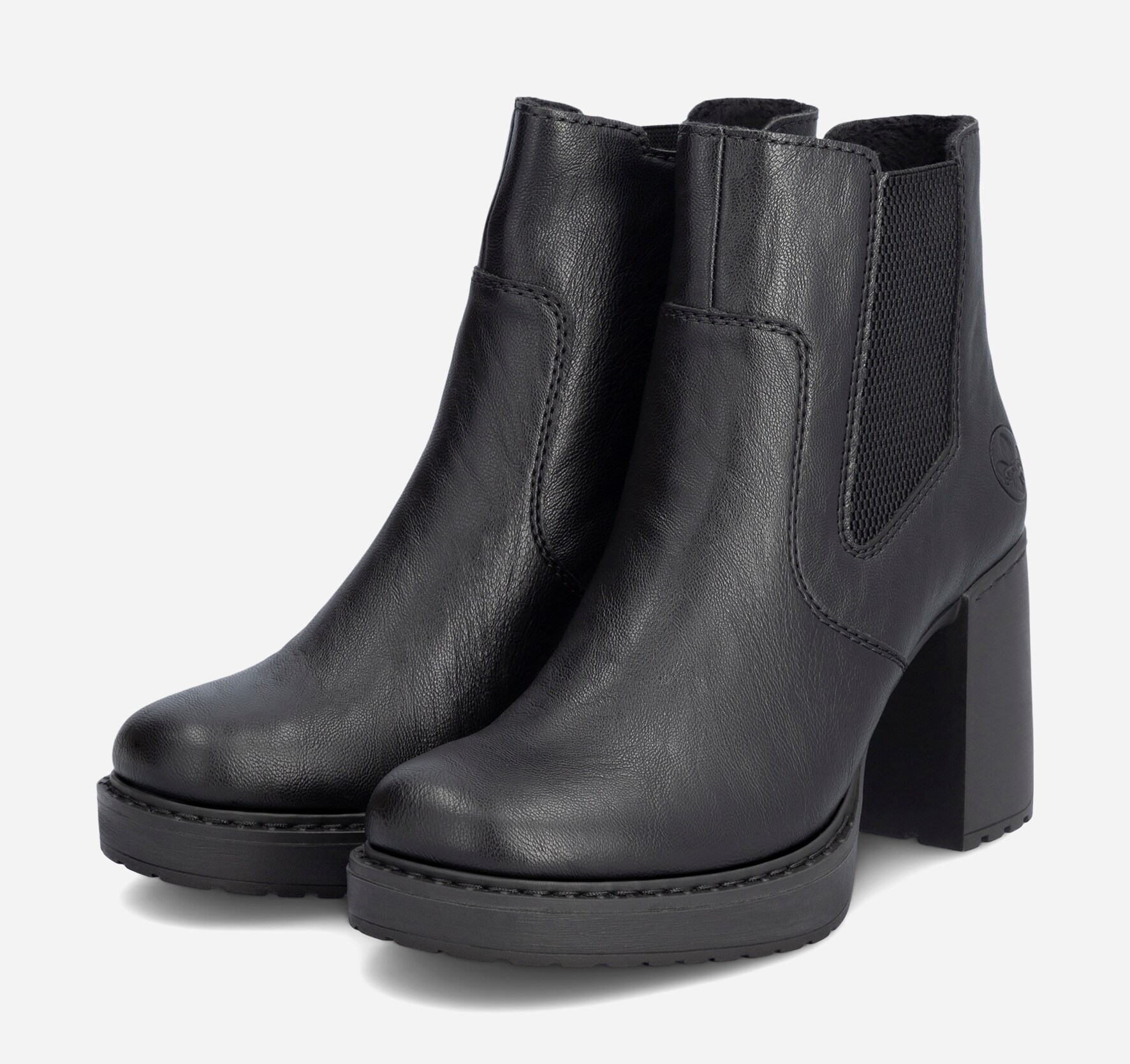 RIEKER, Boots Sort