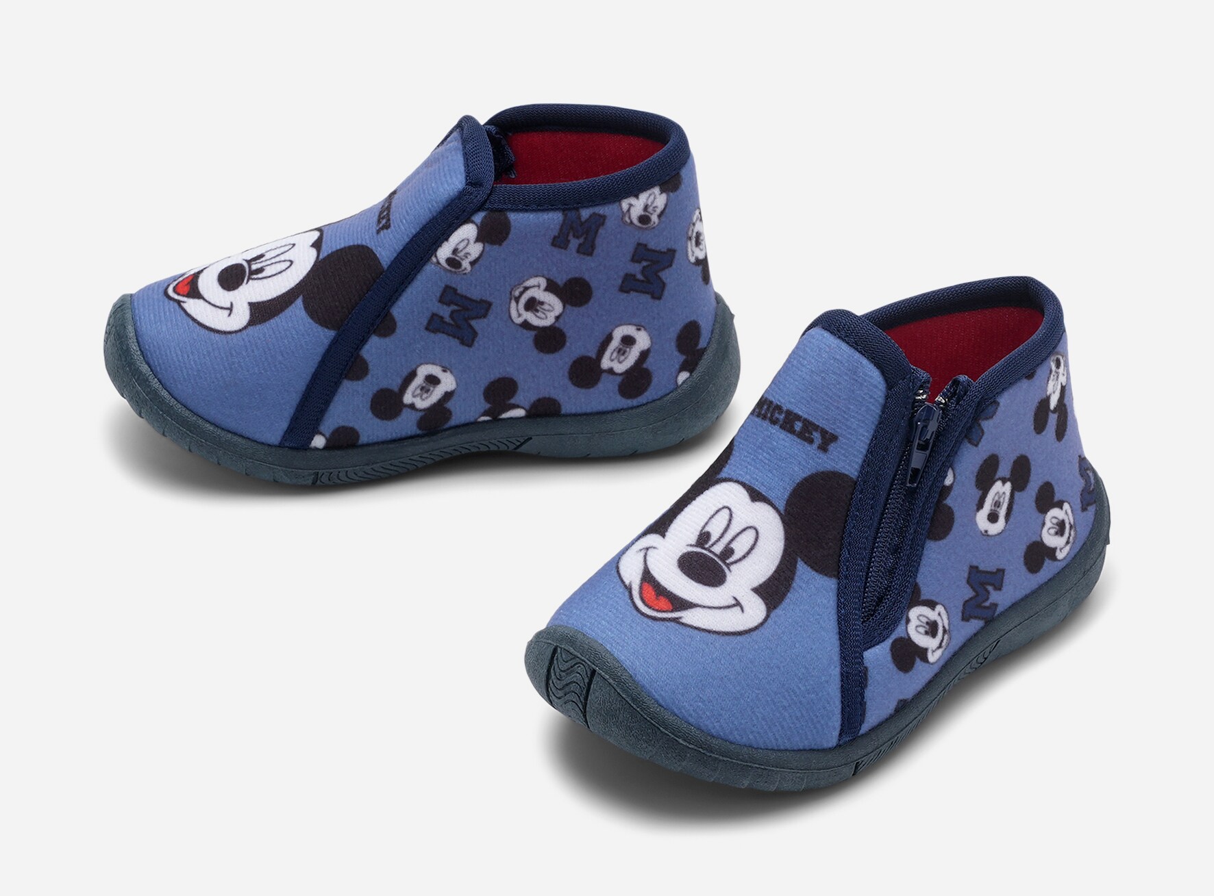 Mickey Mouse, Tøfler Flerfarget