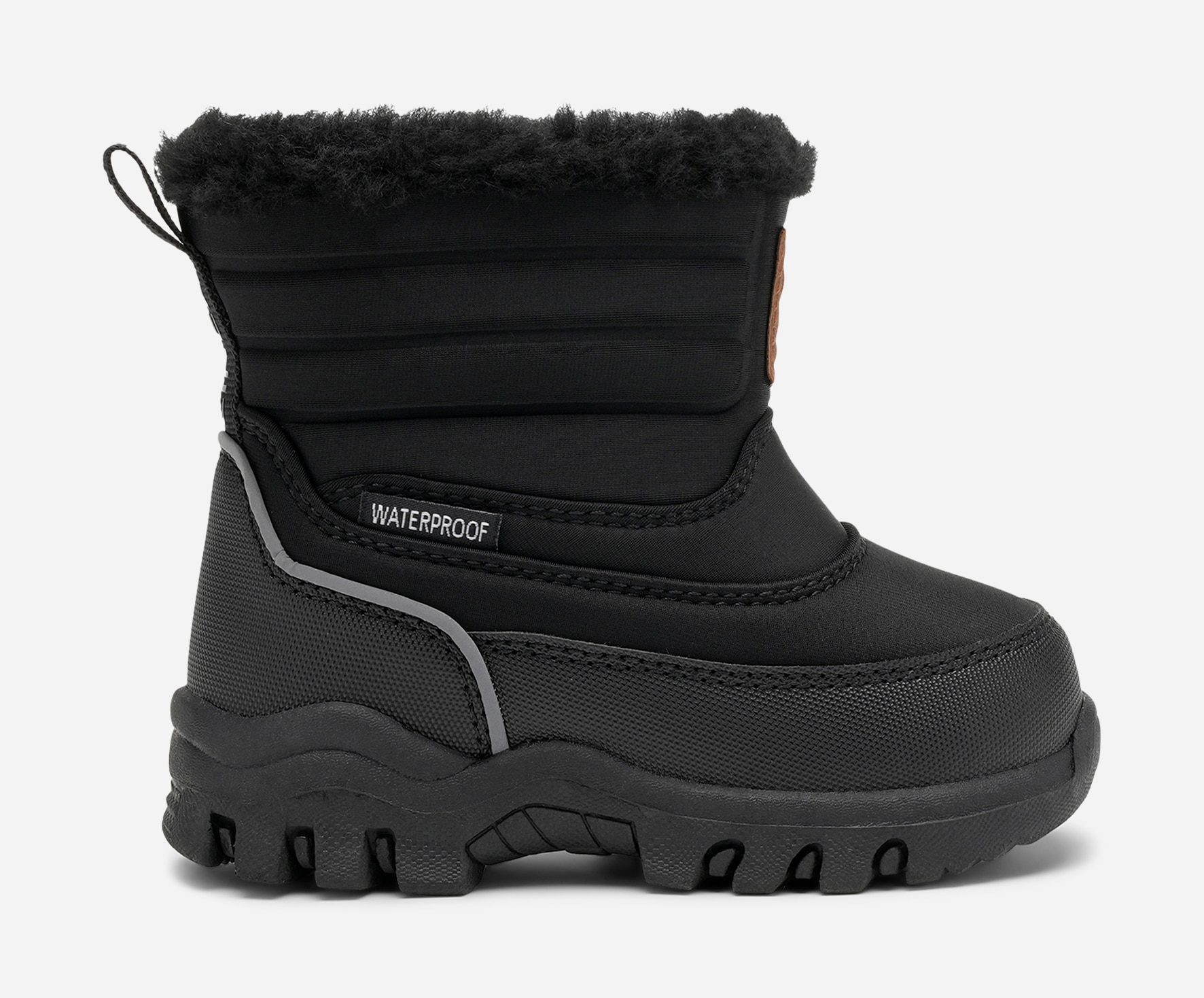 LINEAR, Varmforet støvlett, waterproof Sort