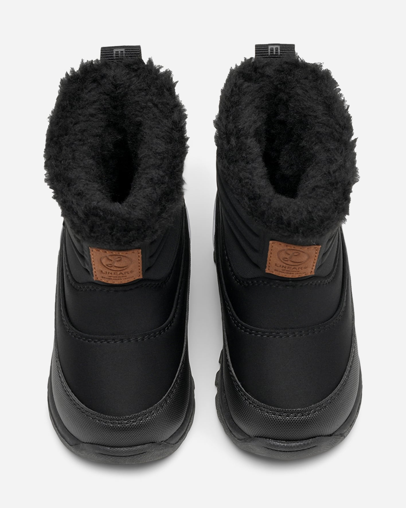 LINEAR, Varmforet støvlett, waterproof Sort