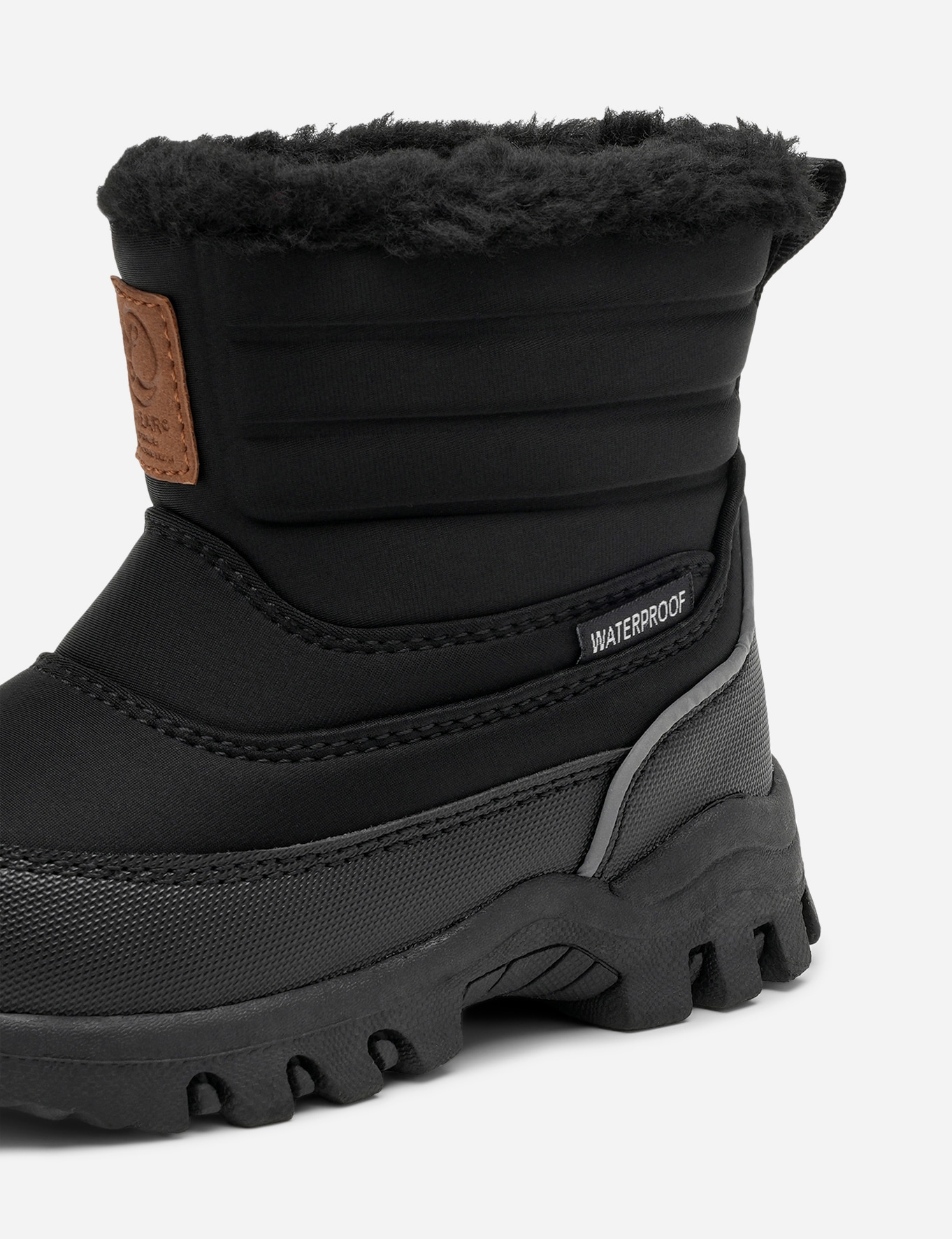 LINEAR, Varmforet støvlett, waterproof Sort