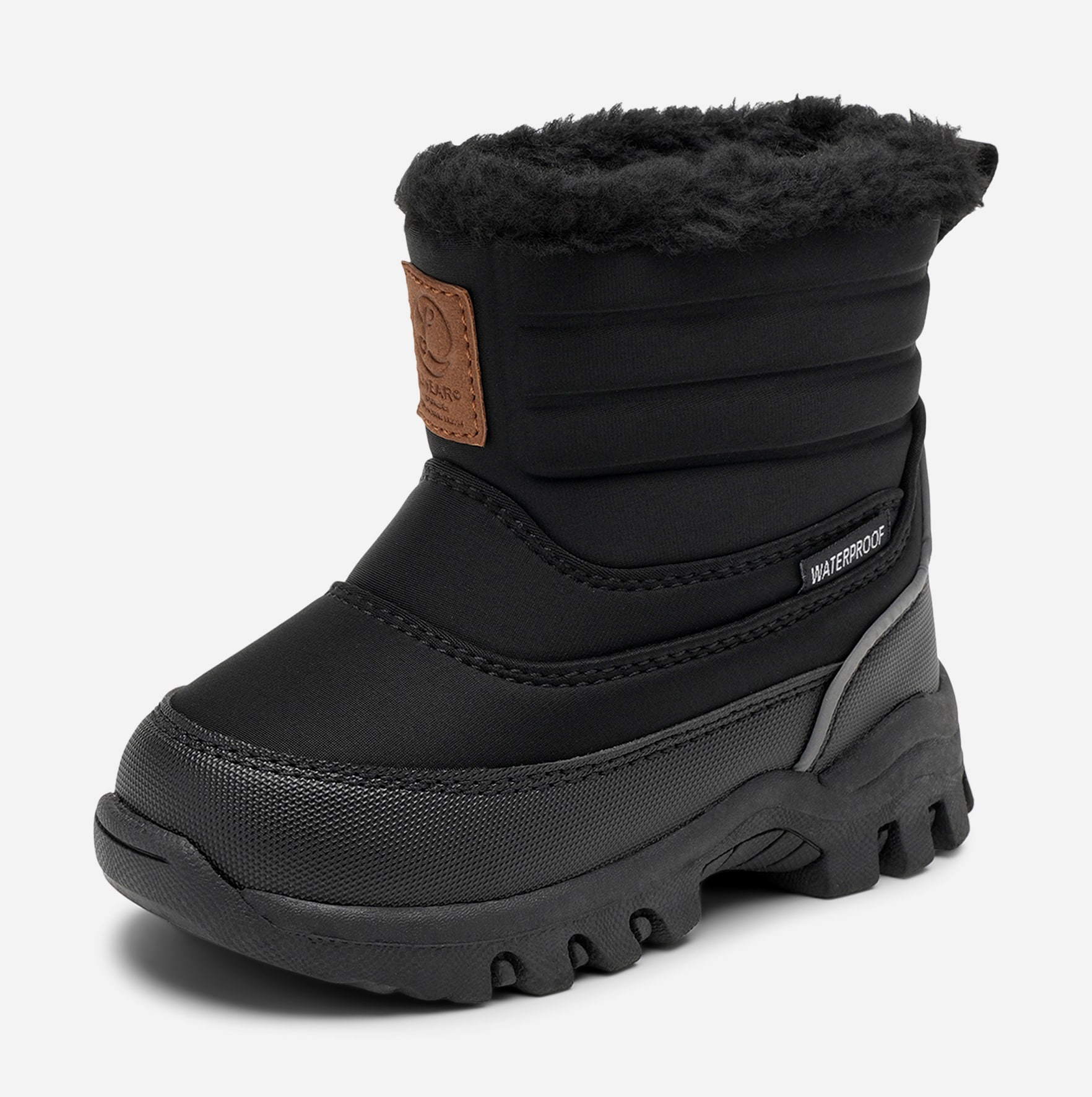 LINEAR, Varmforet støvlett, waterproof Sort