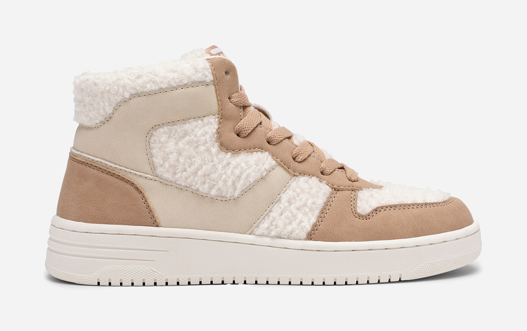 DINSKO, Høye sneakers Beige