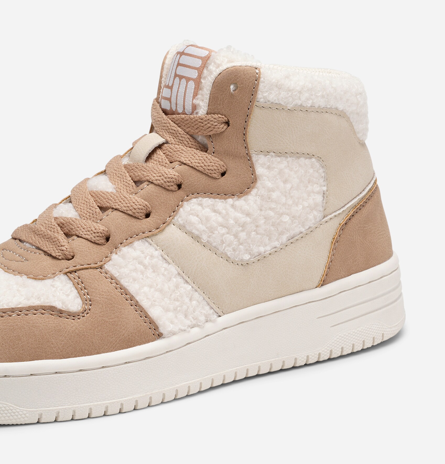 DINSKO, Høye sneakers Beige