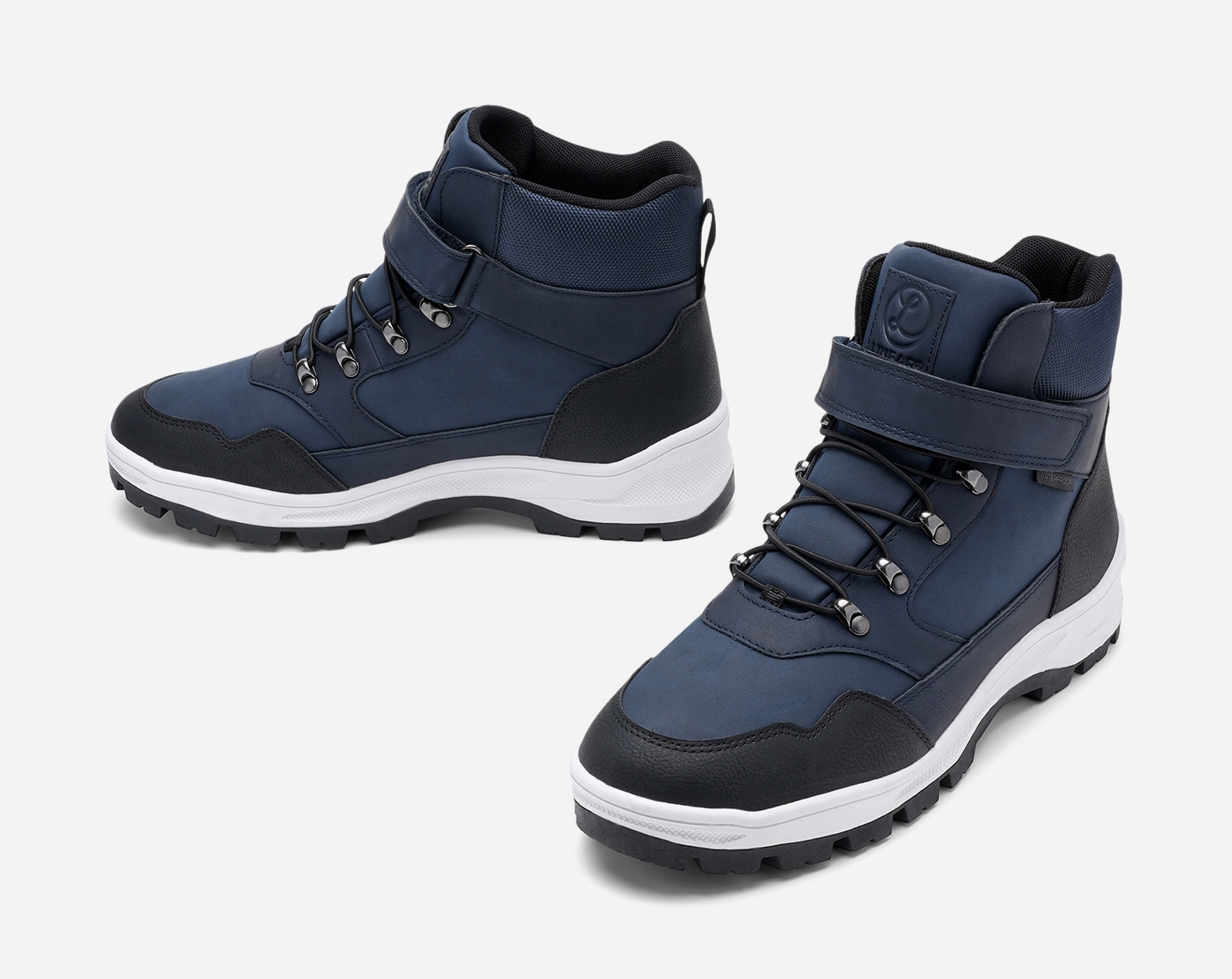 LINEAR, Varmforet skolett waterproof Blå