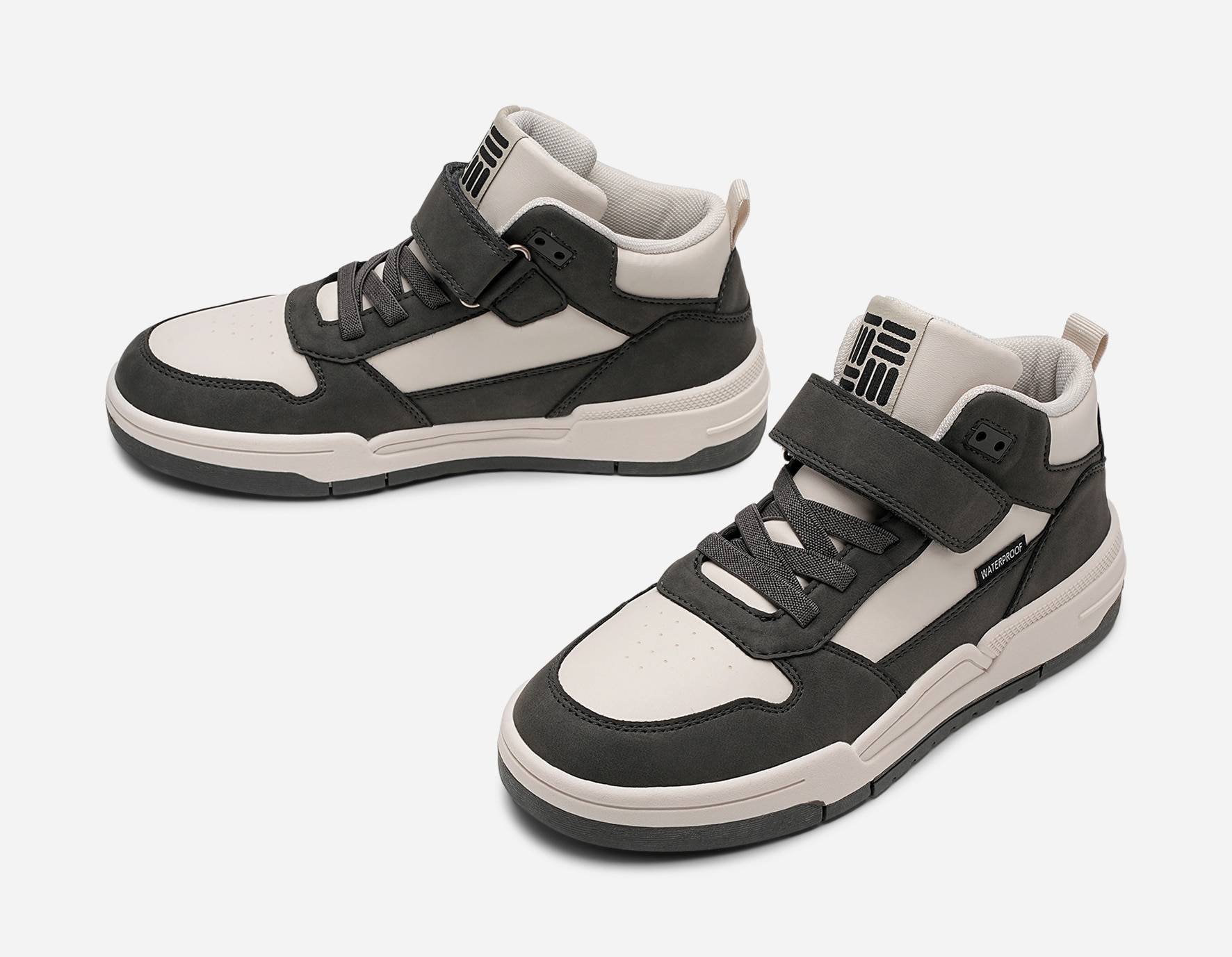 DINSKO, Høye sneakers, waterproof Grå