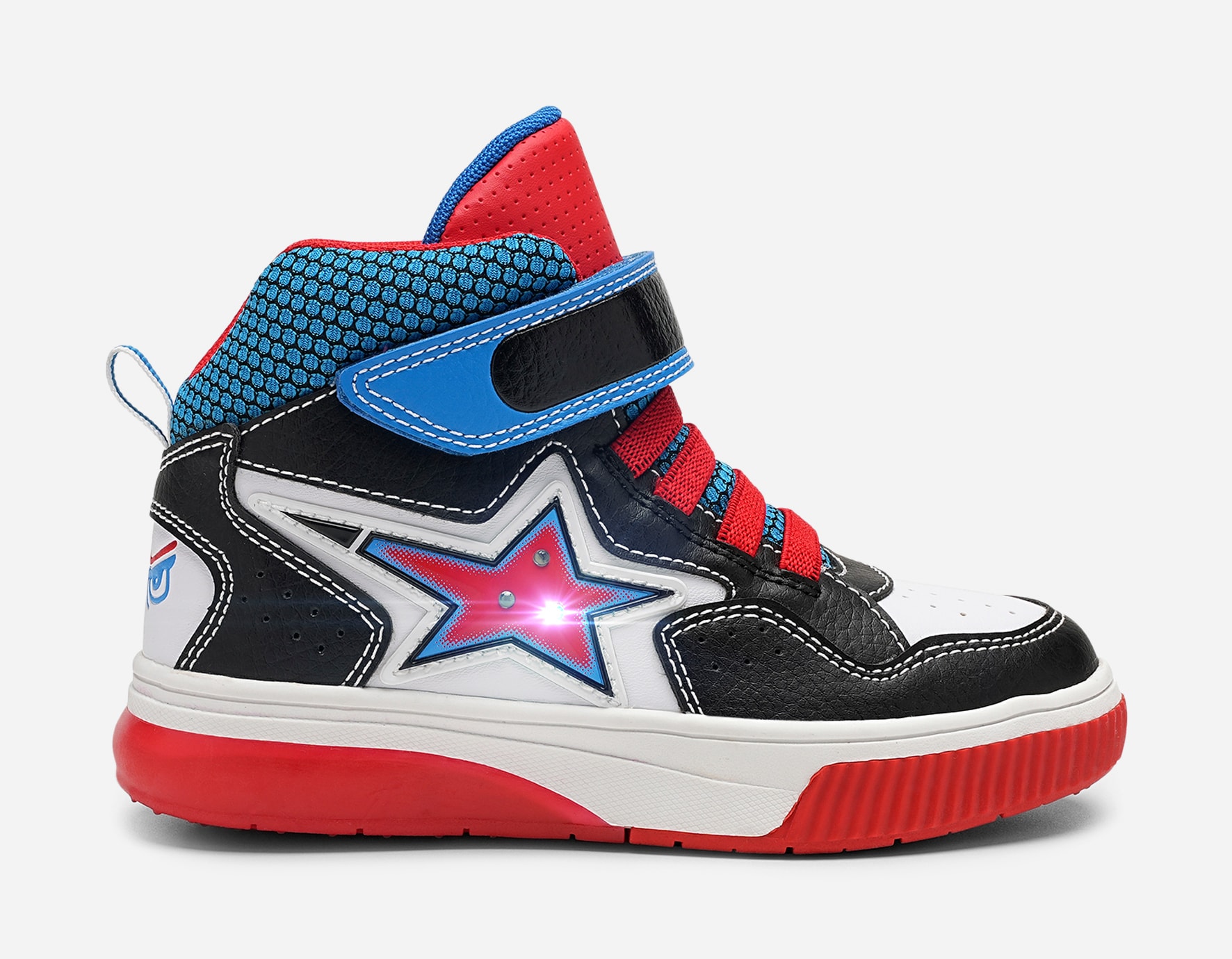 DINSKO, Høye sneakers med blinkende såle Flerfarget