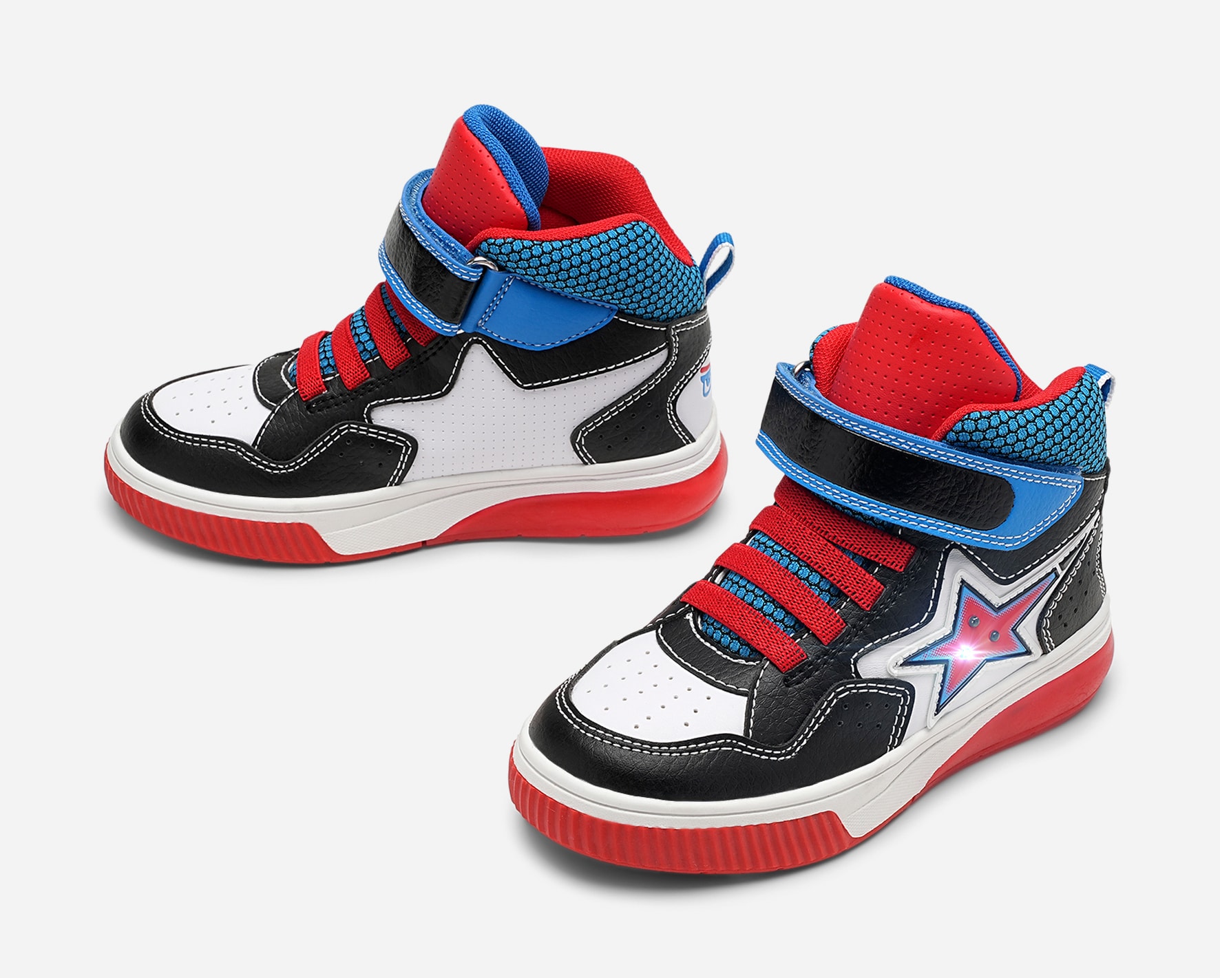 DINSKO, Høye sneakers med blinkende såle Flerfarget