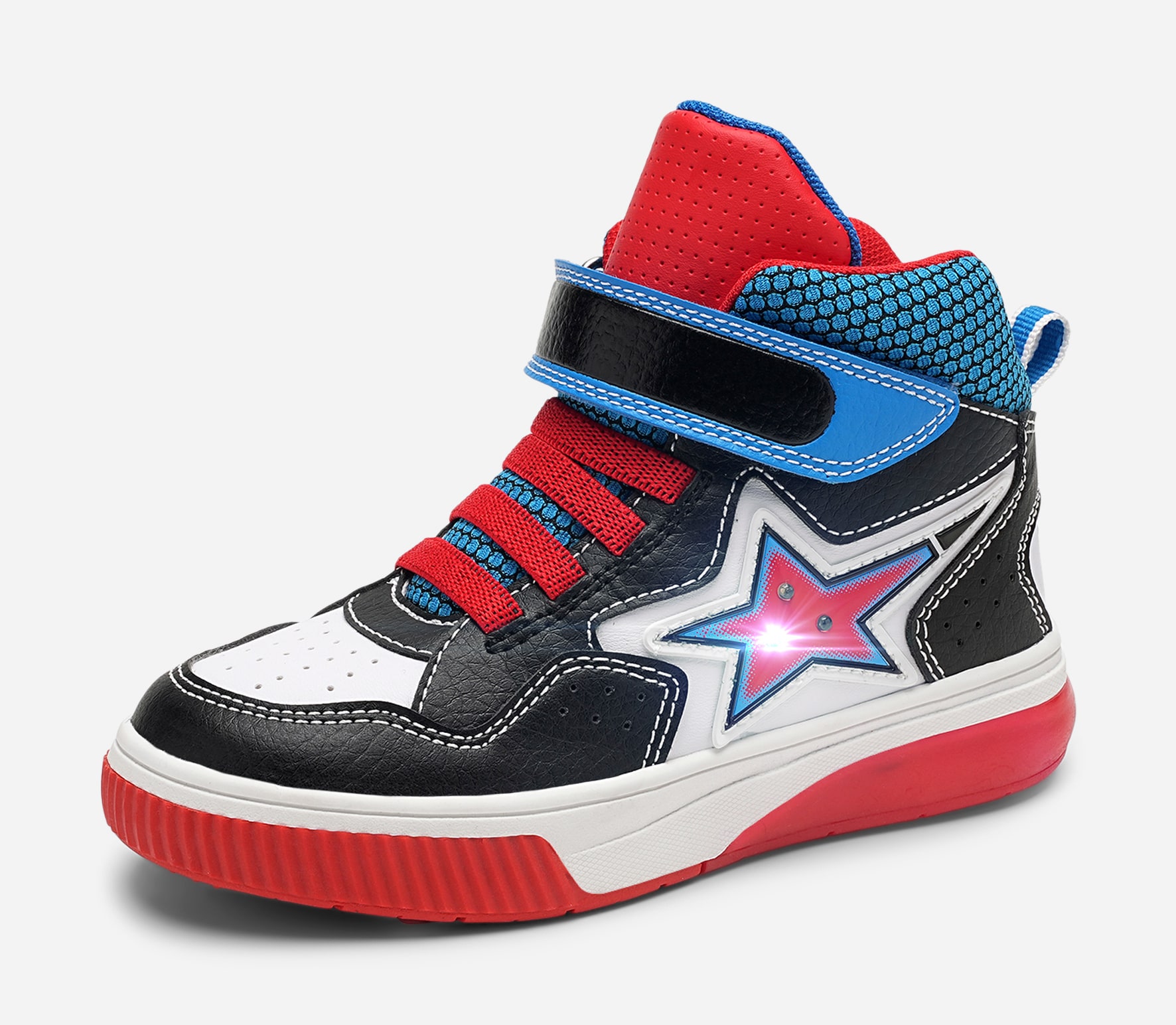 DINSKO, Høye sneakers med blinkende såle Flerfarget