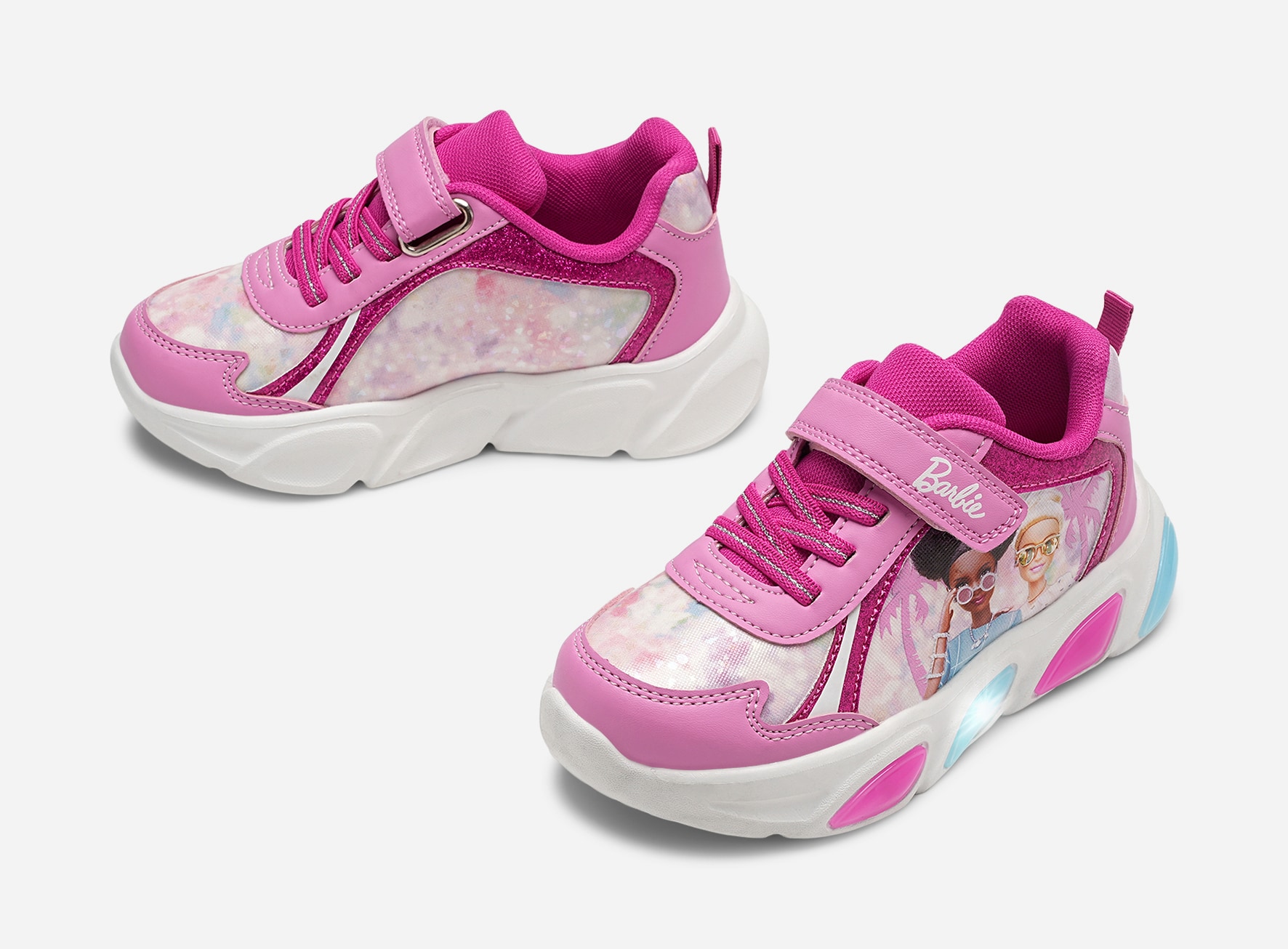 Barbie, Blinkende sneakers Rosa