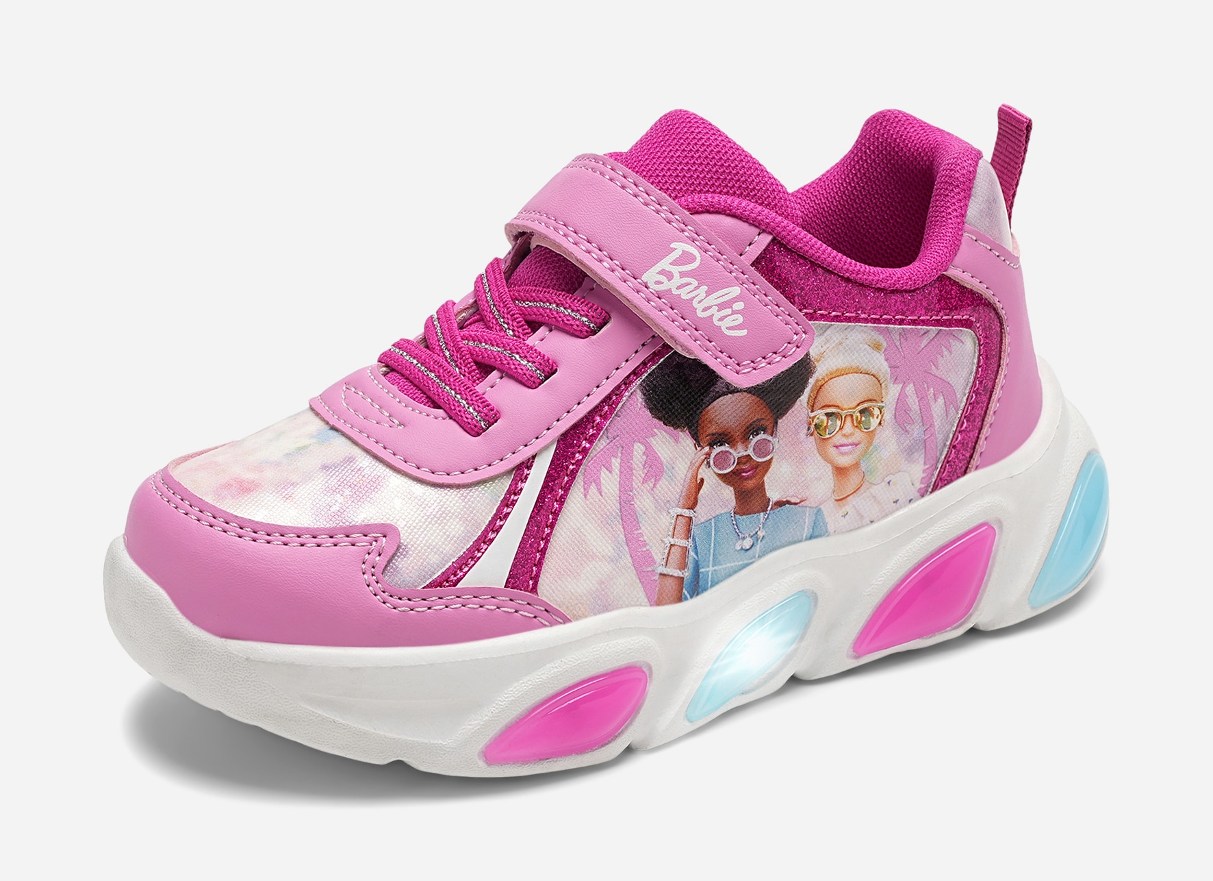 Barbie, Blinkende sneakers Rosa