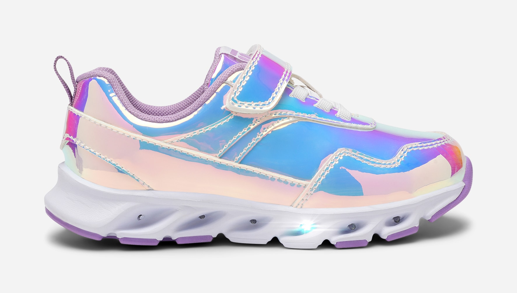 DINSKO, Blinkende sneakers Metall