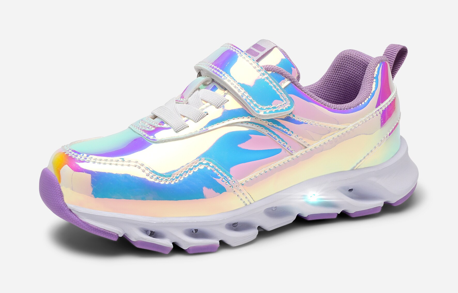 DINSKO, Blinkende sneakers Metall