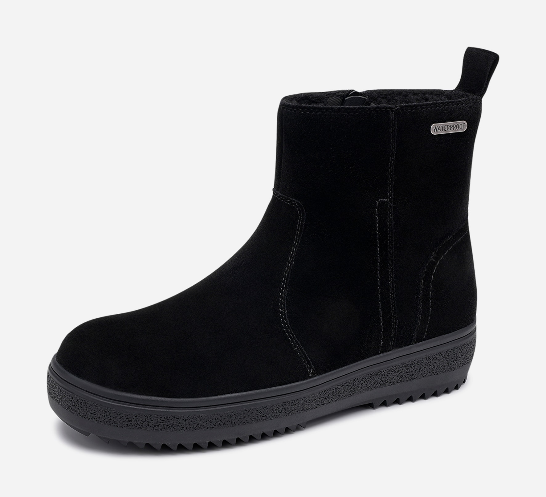 PACE, Varmforet boots, waterproof Sort