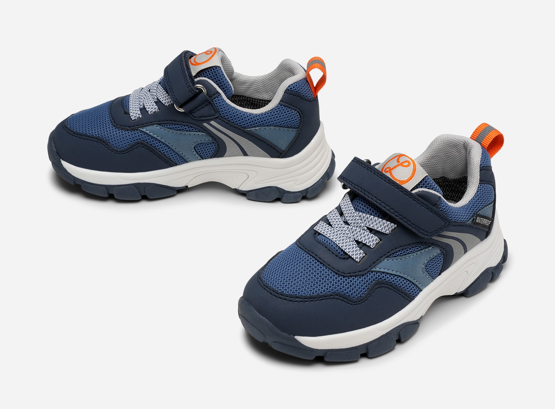 LINEAR, Sneakers waterproof Blå