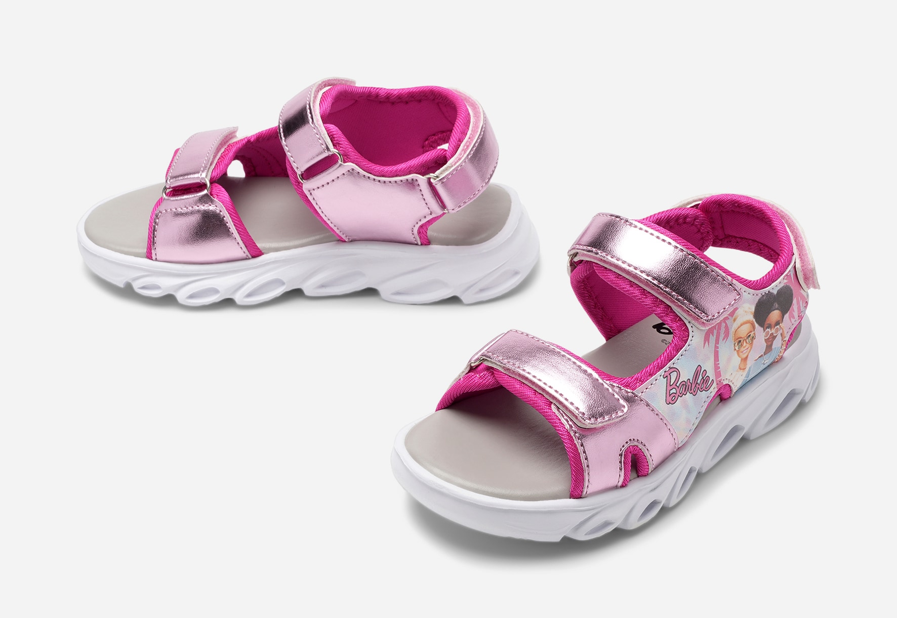Barbie, Blinkende sneakers Rosa
