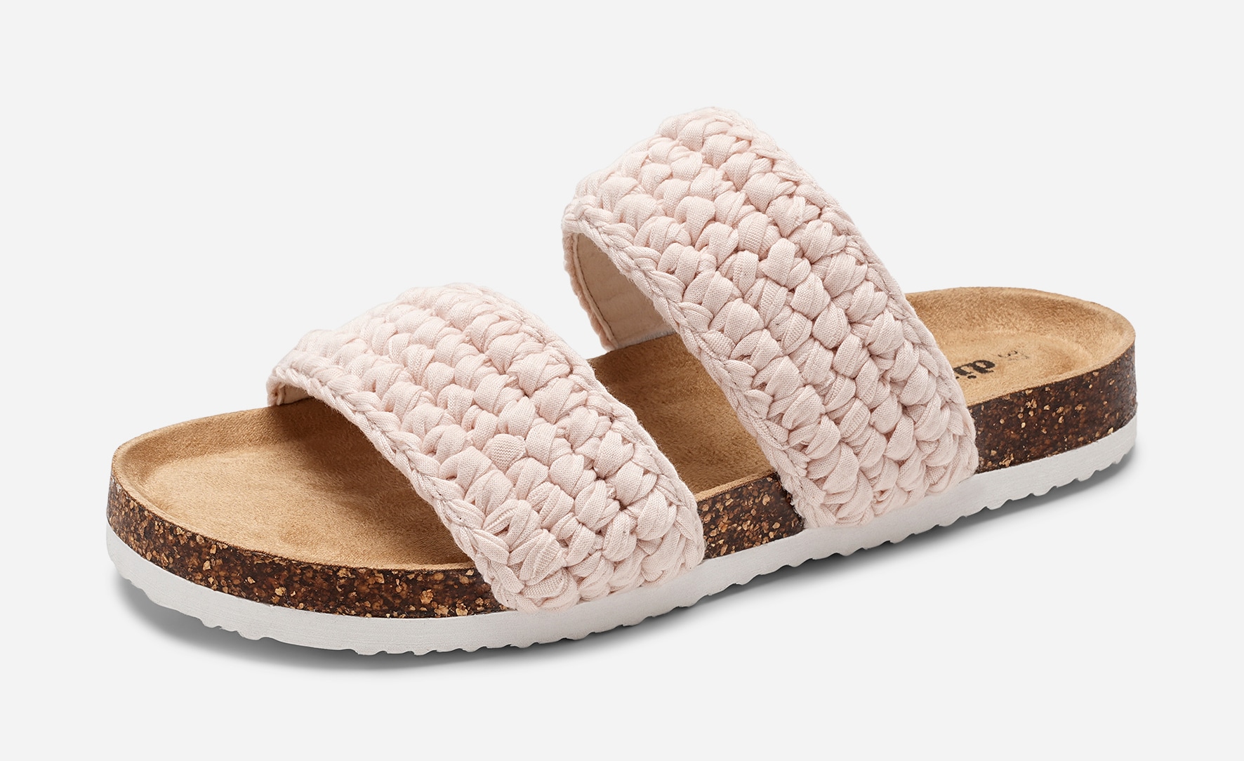 DINSKO, Sandal med reimer Beige