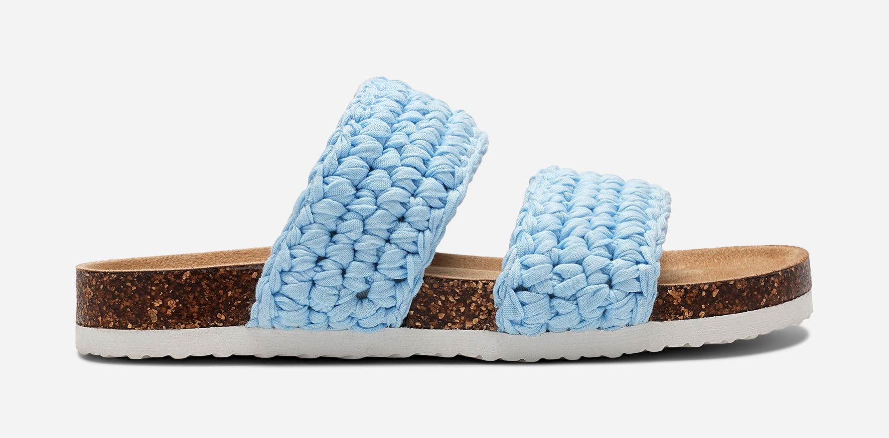 DINSKO, Sandal med reimer Blå