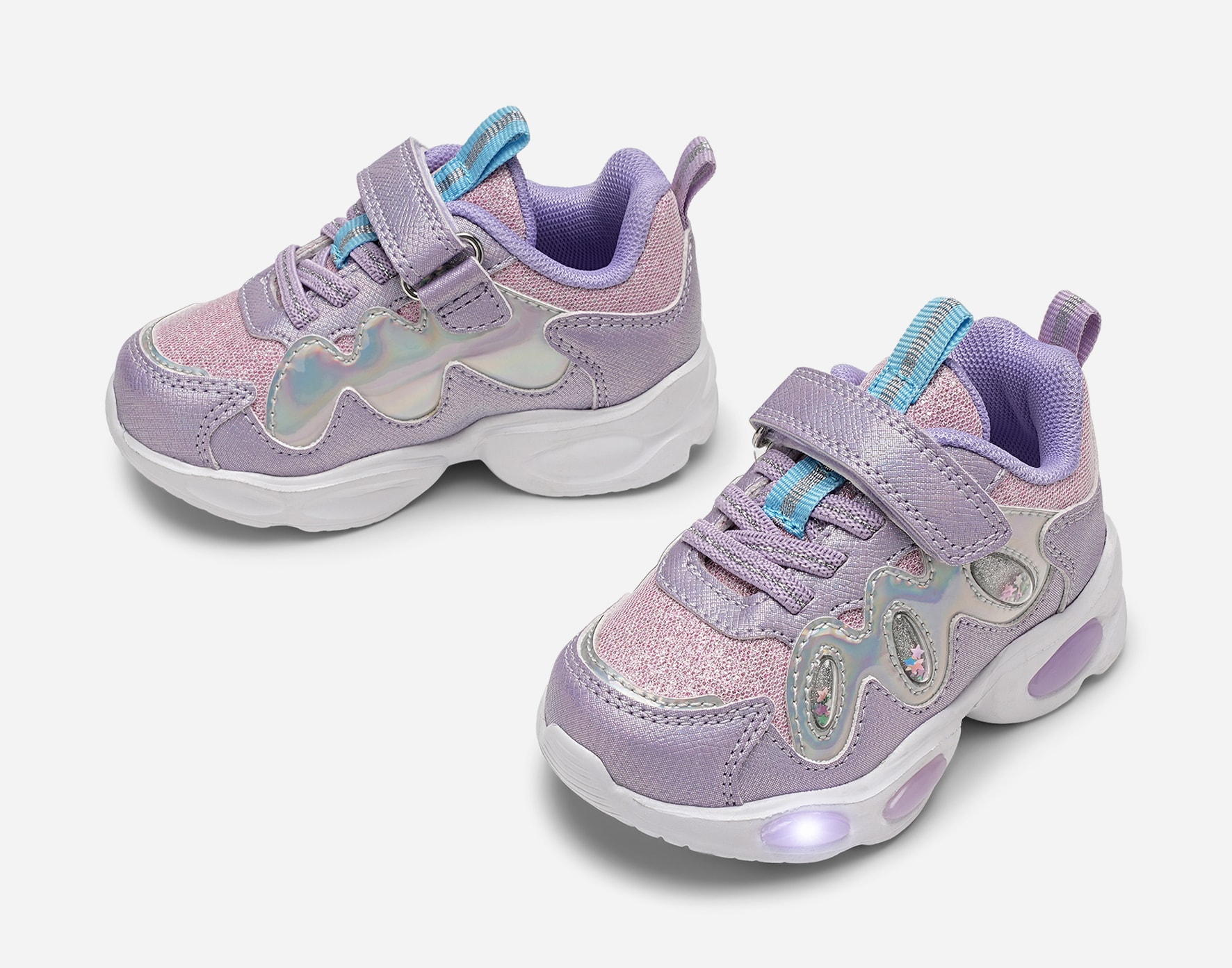 DINSKO, Blinkende sneakers Lilla