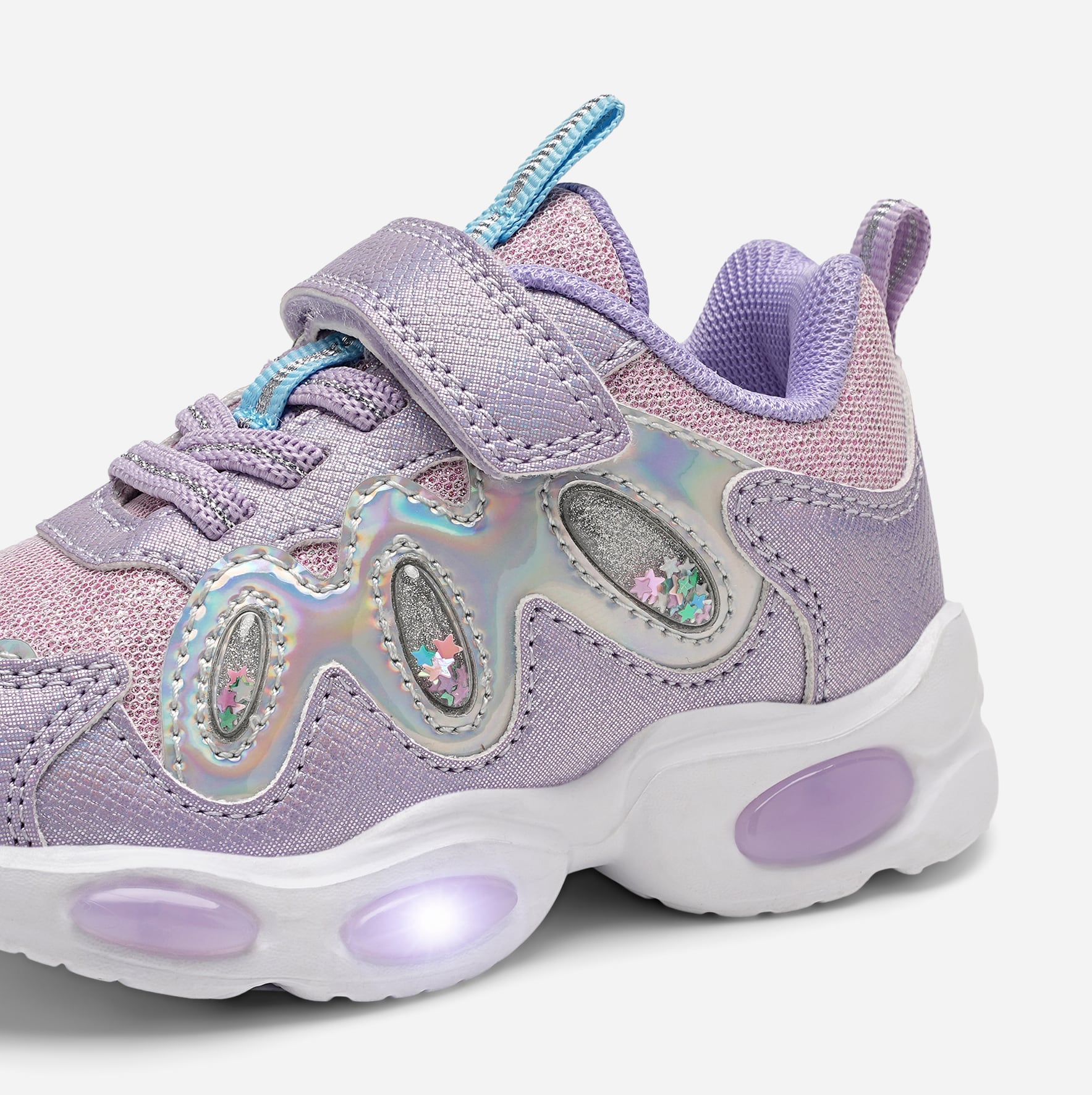 DINSKO, Blinkende sneakers Lilla