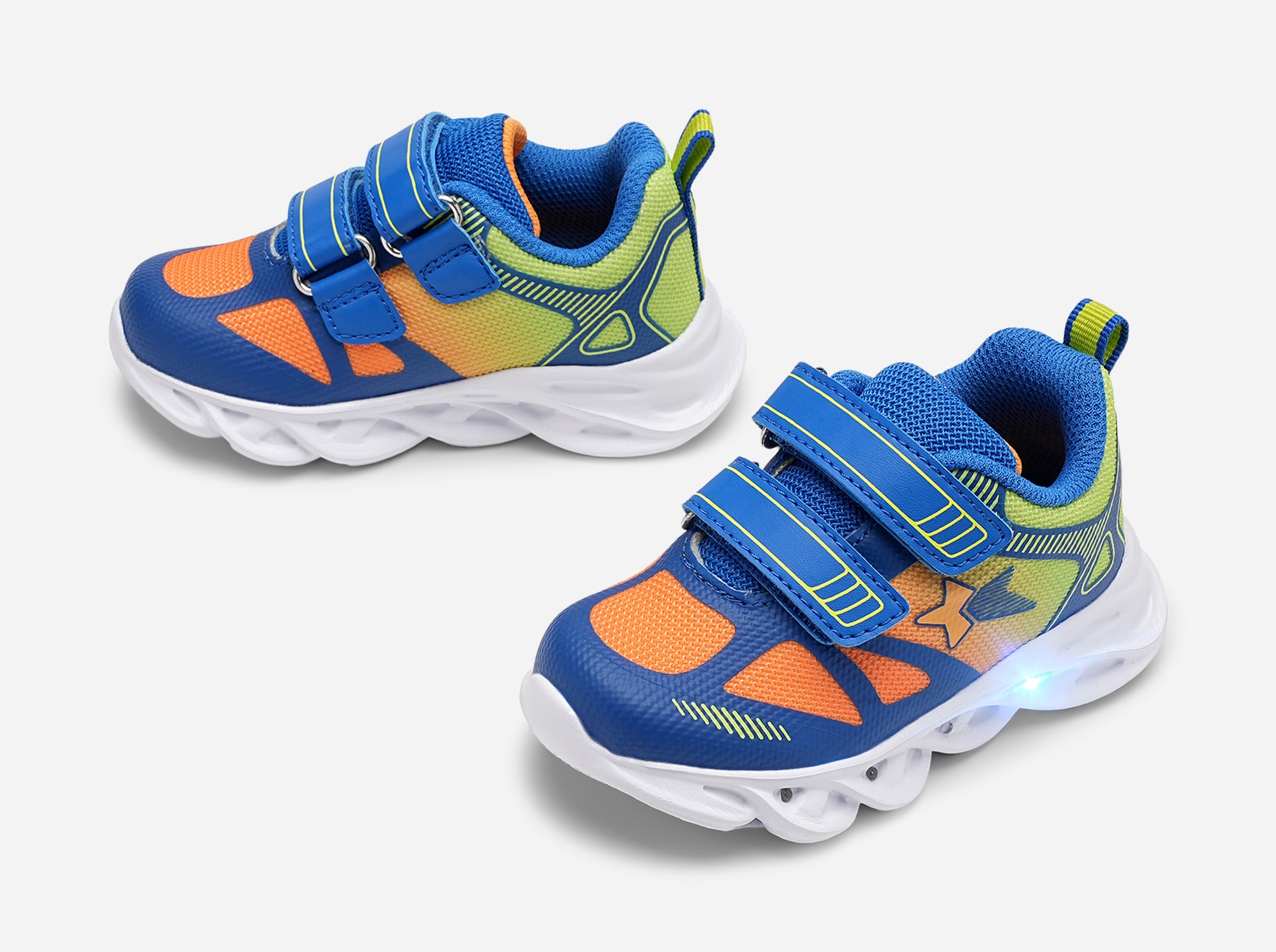 DINSKO, Blinkende sneakers Flerfarget