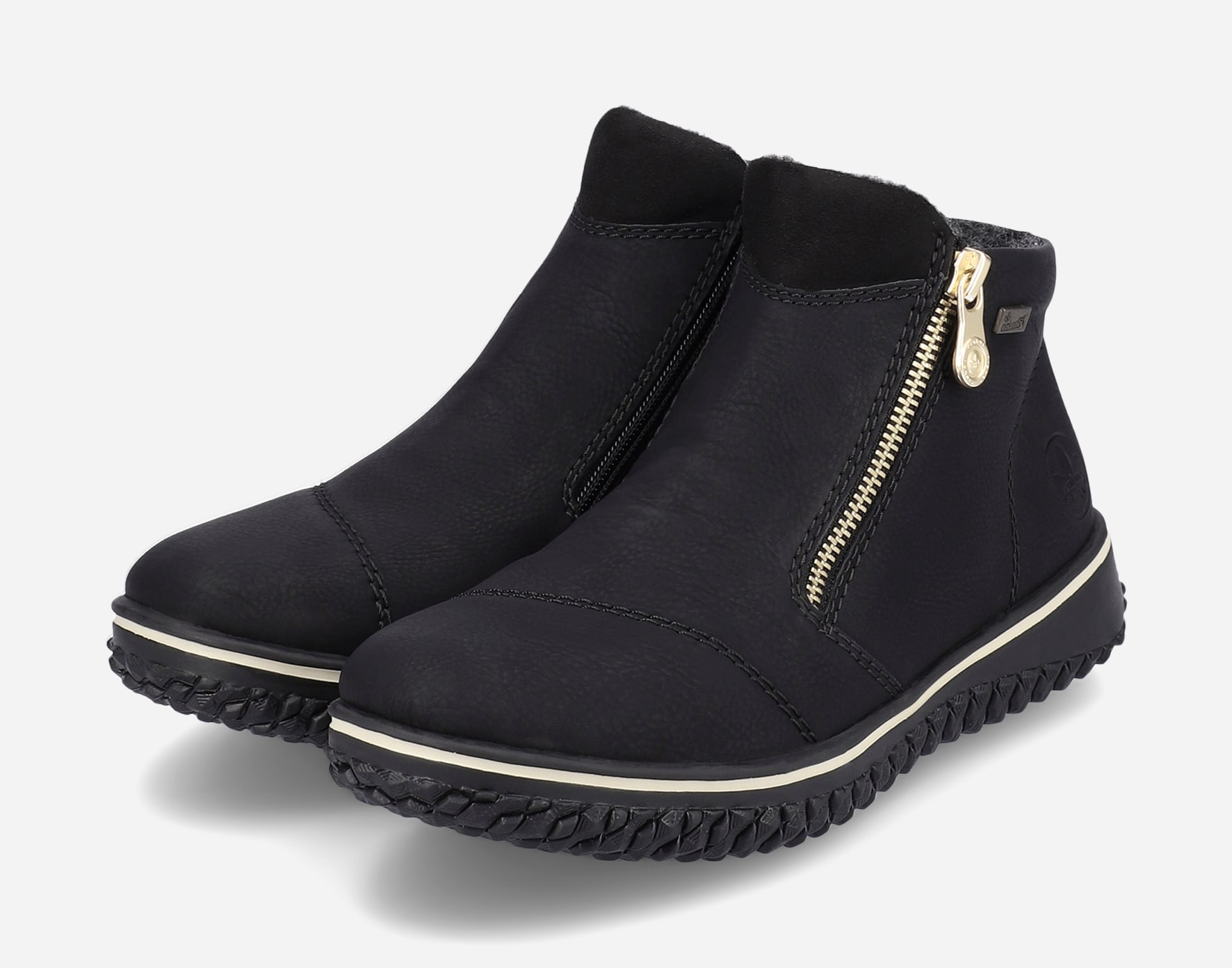 RIEKER, Boots Sort