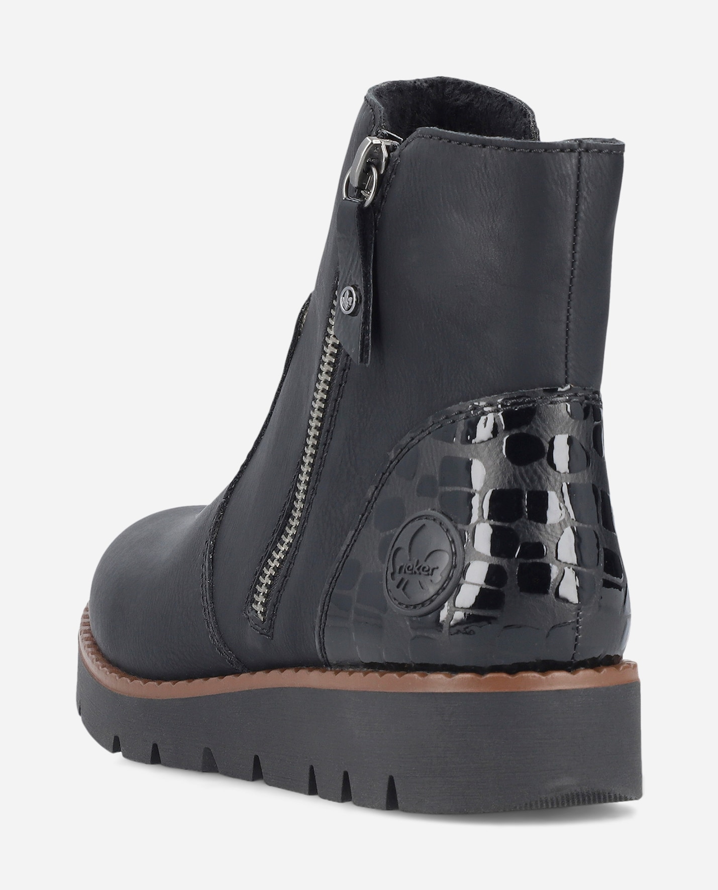 RIEKER, Boots Sort