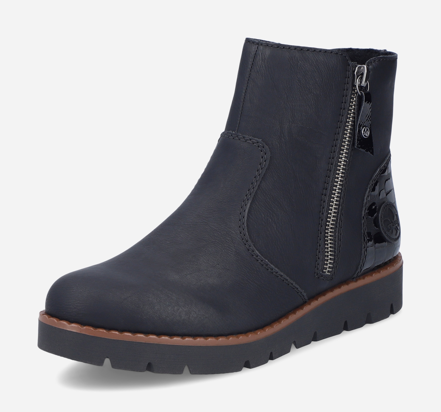 RIEKER, Boots Sort