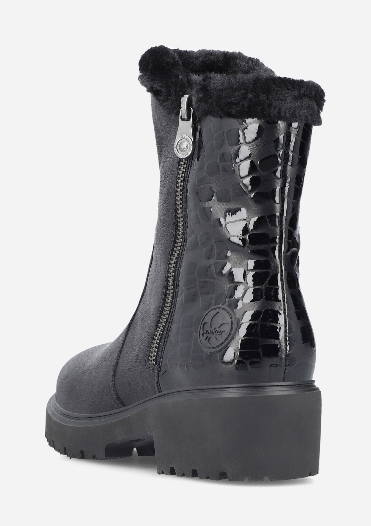 RIEKER, Boots Sort