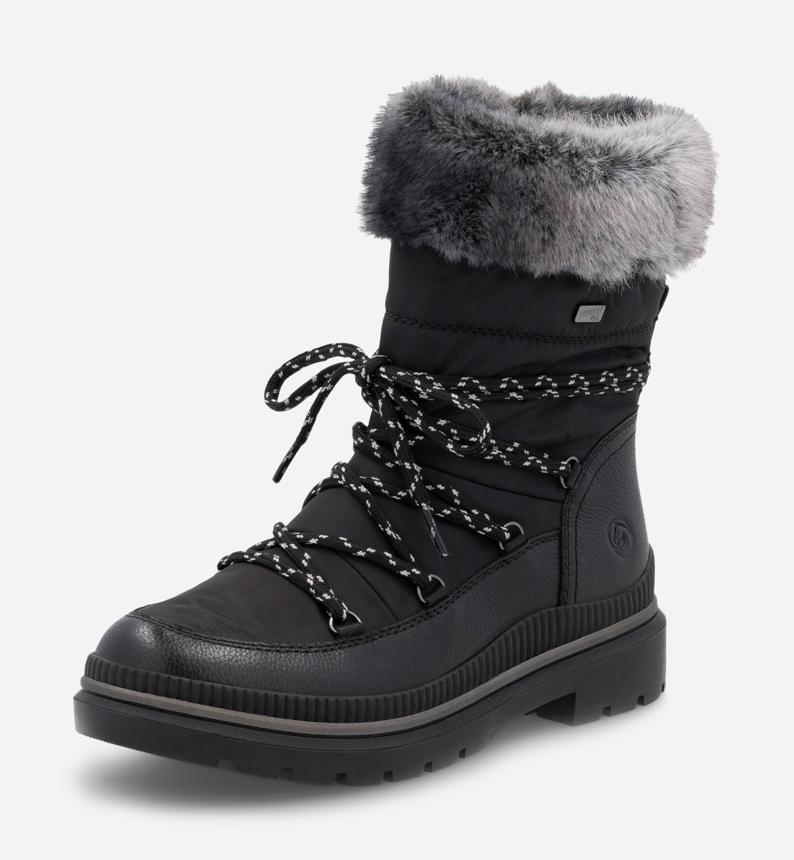 REMONTE, Varmforet boots Sort