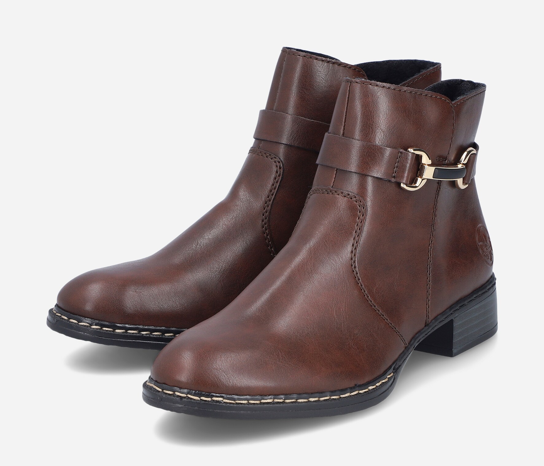 RIEKER, Boots Brun