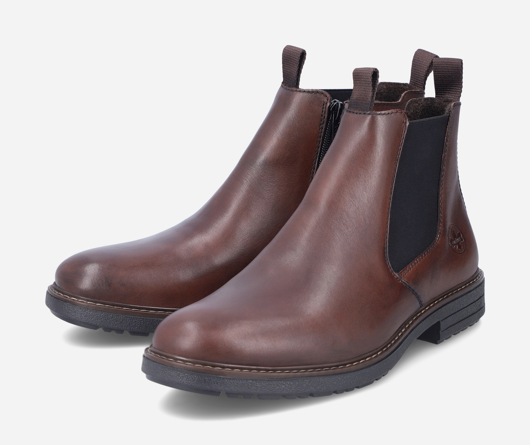 RIEKER, Chelseaboots Brun