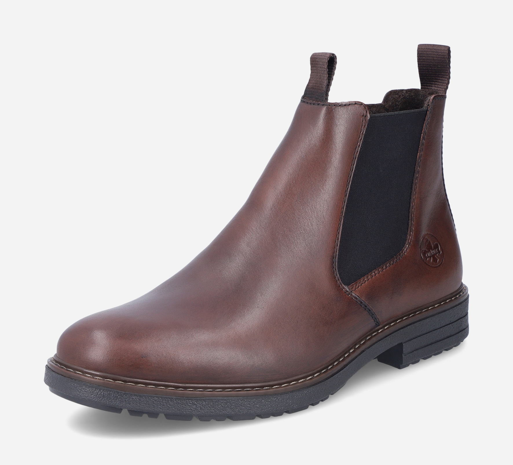 RIEKER, Chelseaboots Brun