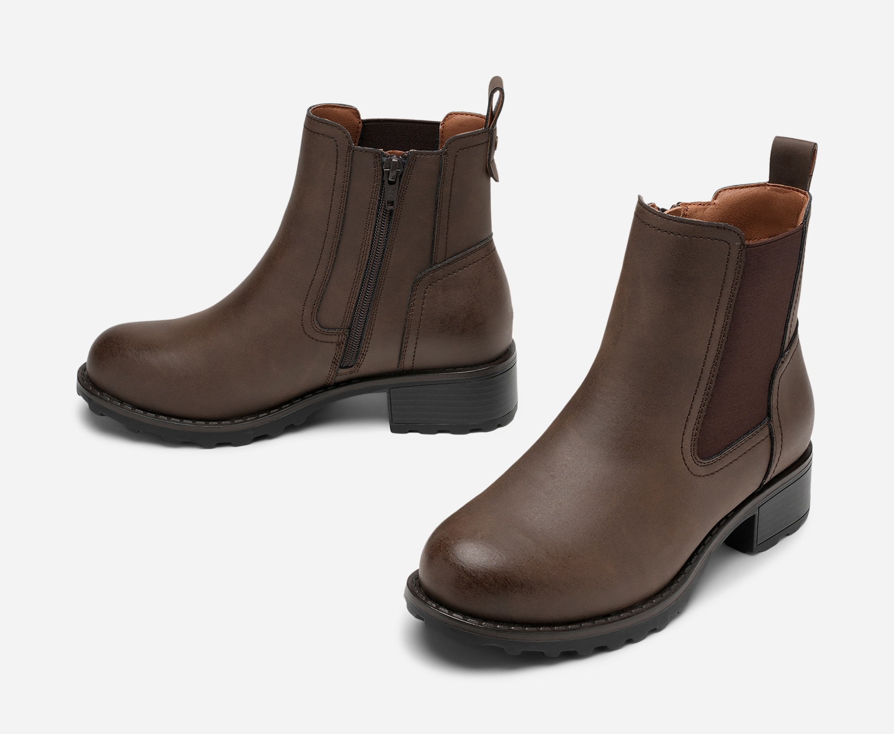 PACE, Chelseaboots Brun