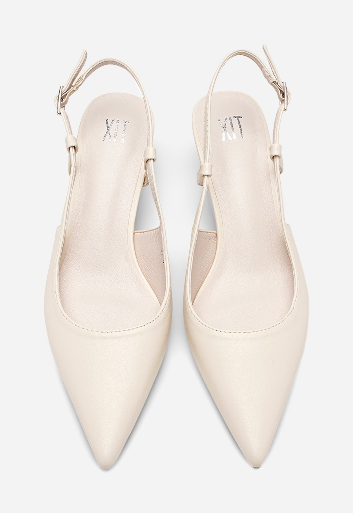 XIT, Pumps med slingback Beige