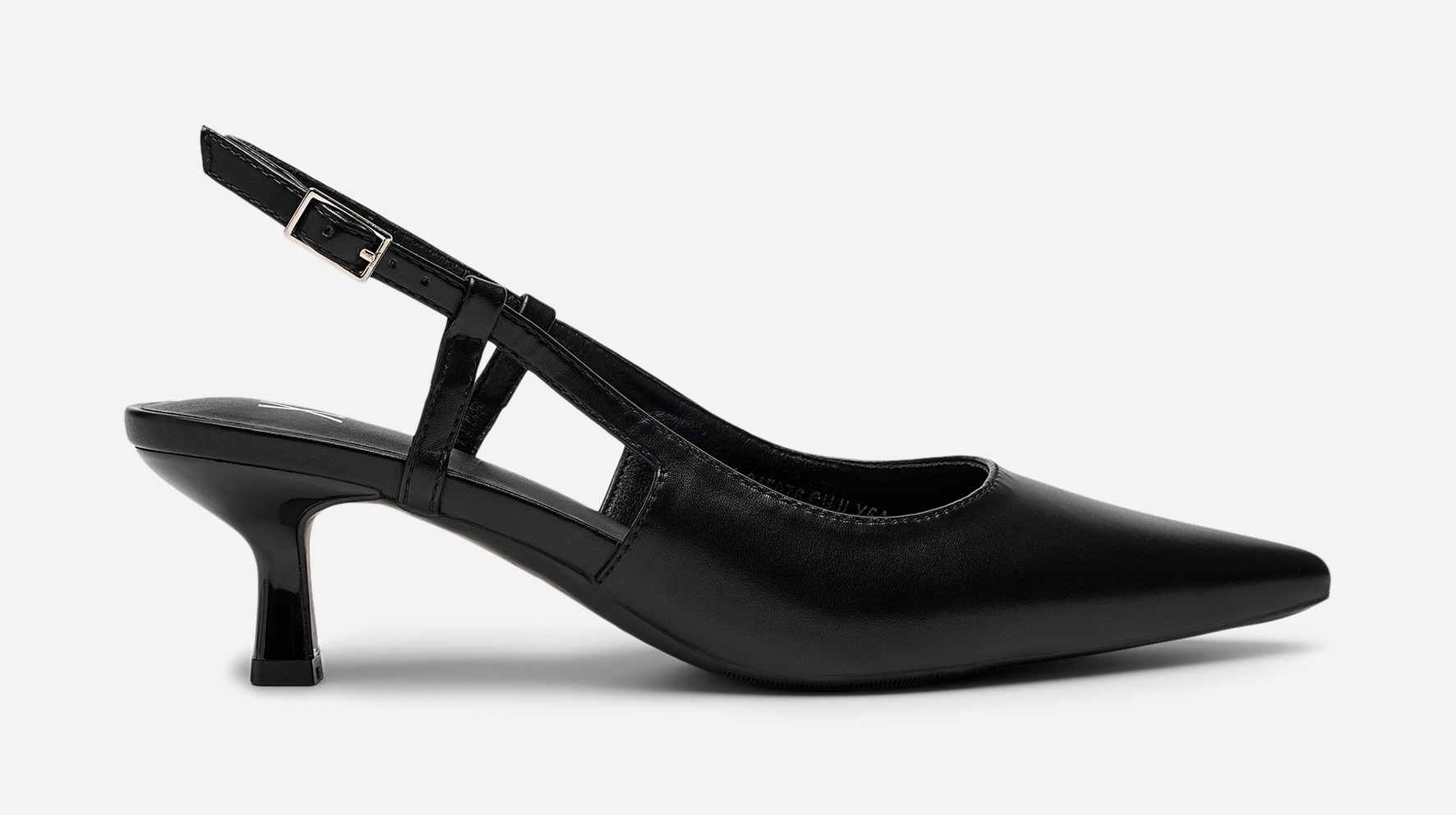 XIT, Pumps med slingback Sort