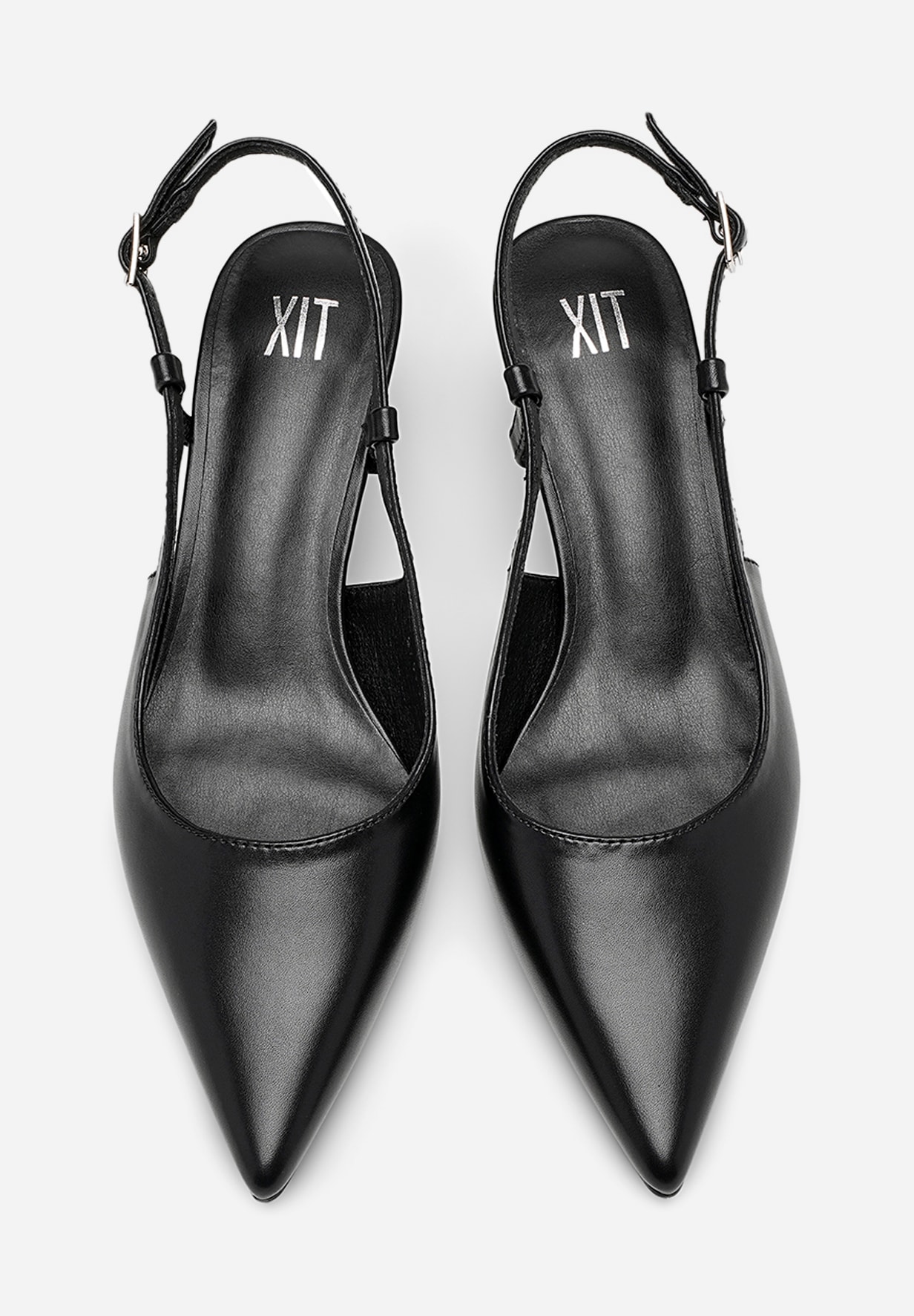 XIT, Pumps med slingback Sort