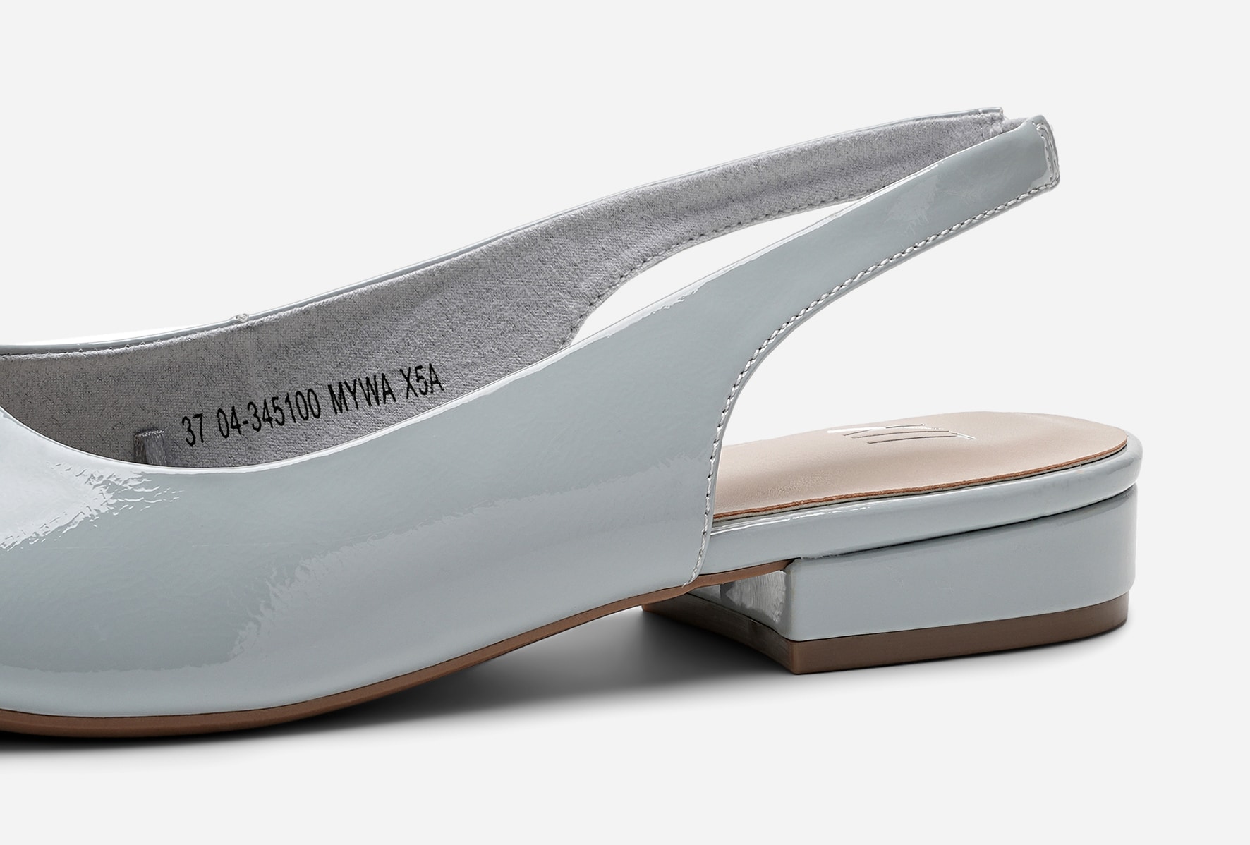 XIT, Ballerinasko med slingback Blå