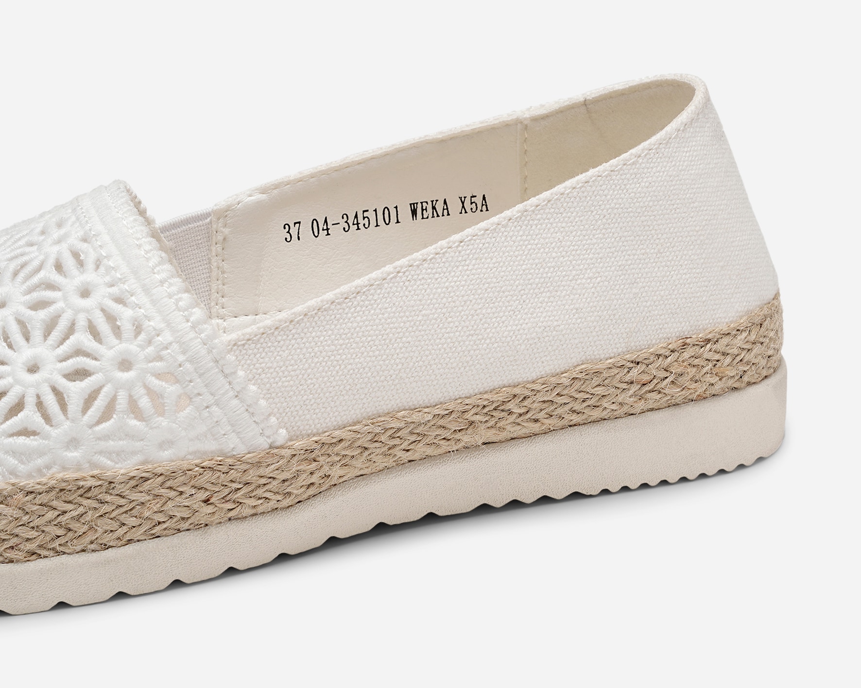 SO ALL, Espadrillos Hvit
