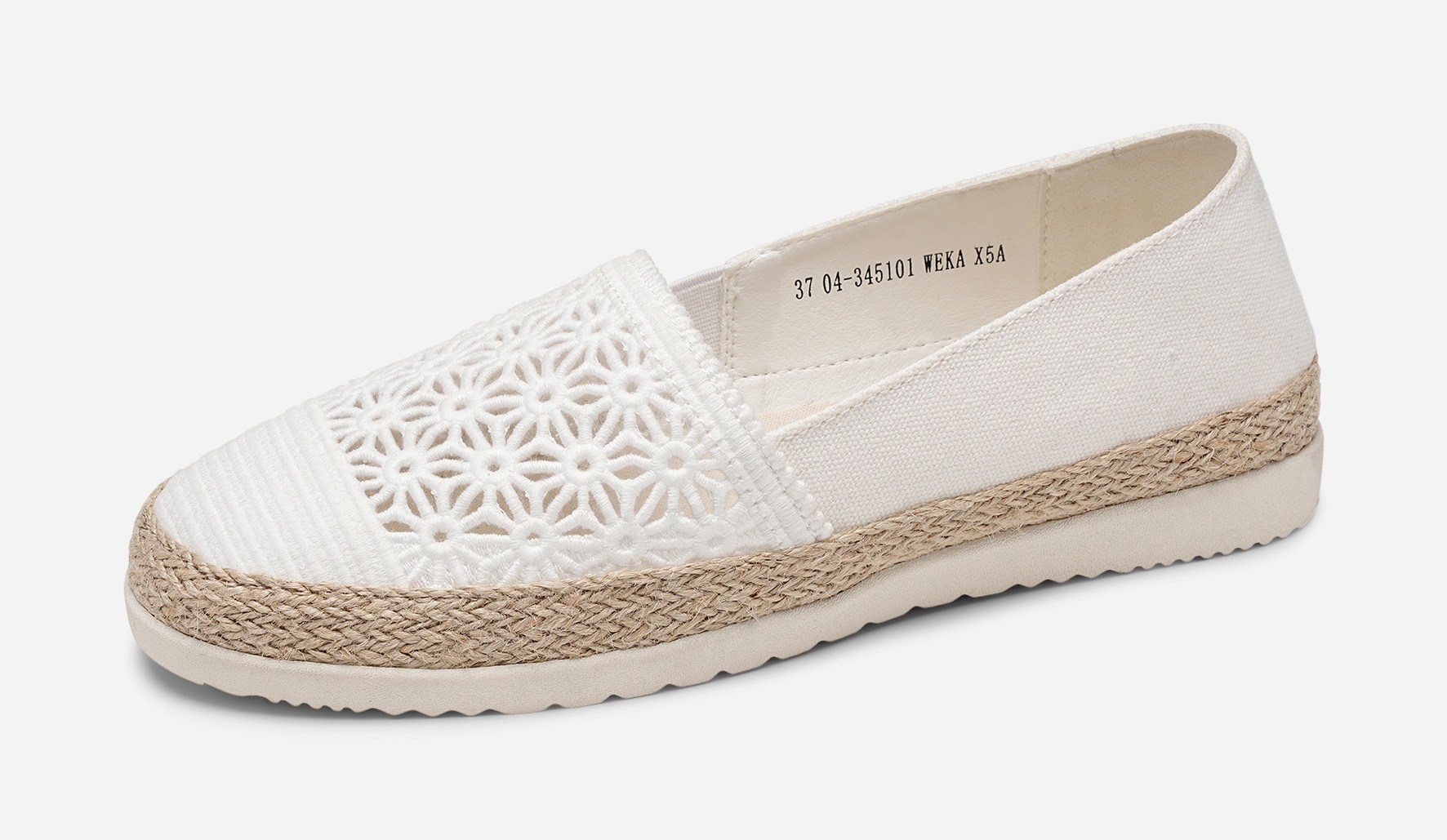 SO ALL, Espadrillos Hvit