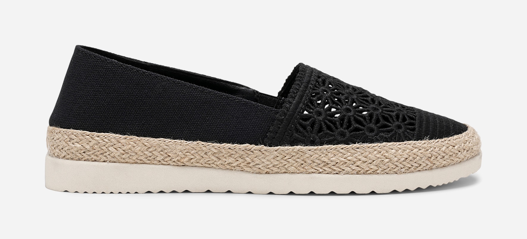SO ALL, Espadrillos Sort