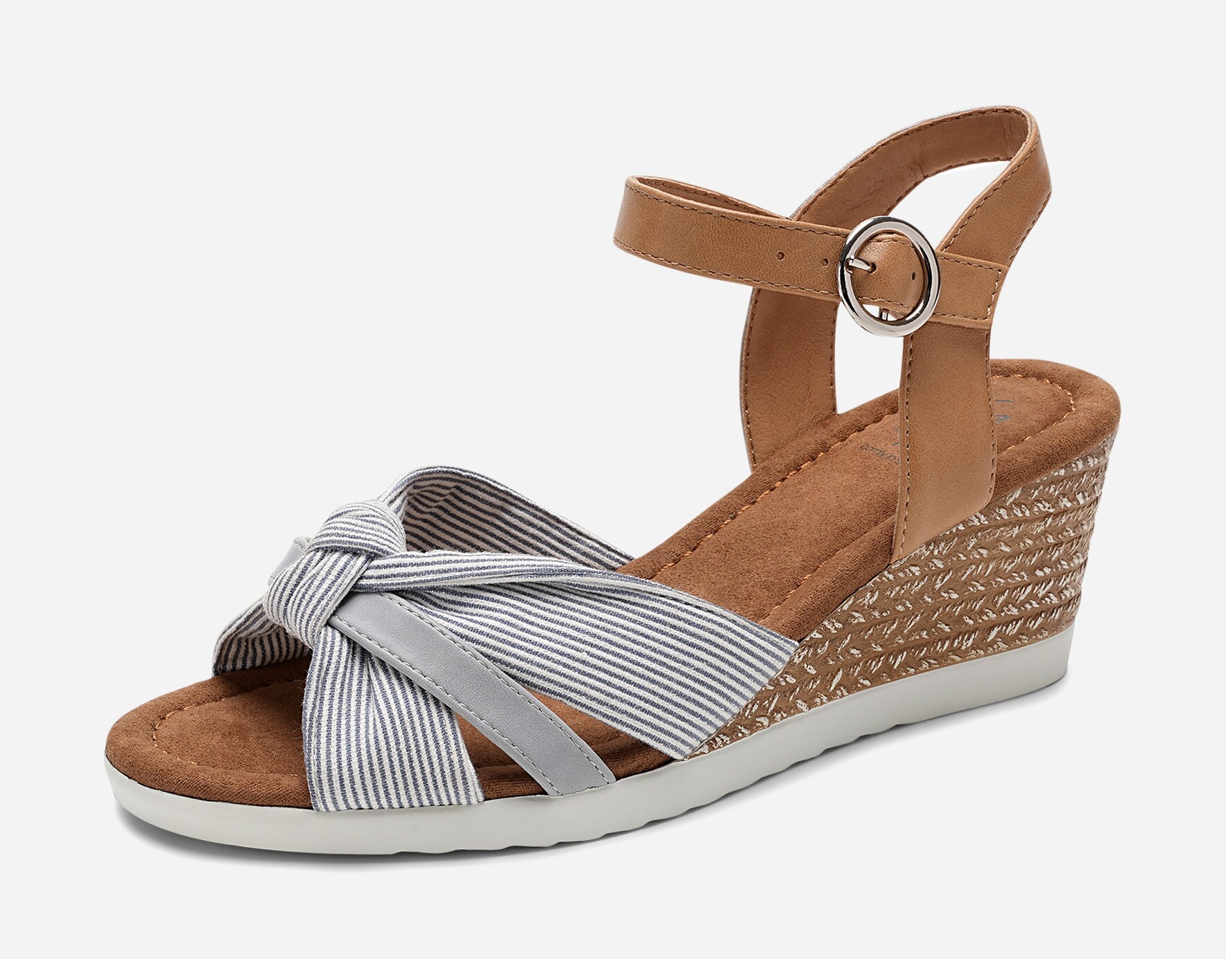 SO ALL, Sandalett med reimer Blå