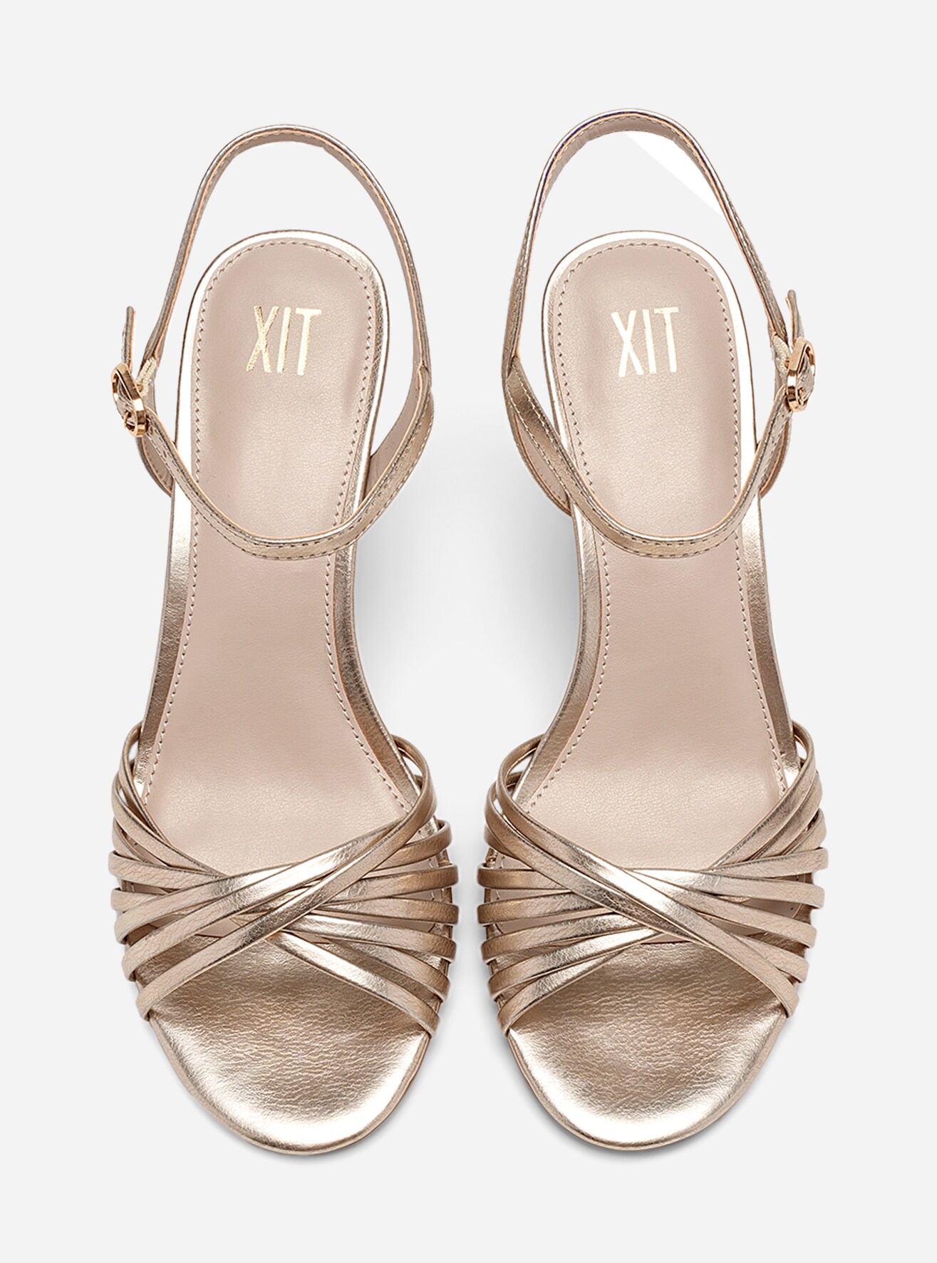 XIT, Sandalett med reimer Metall