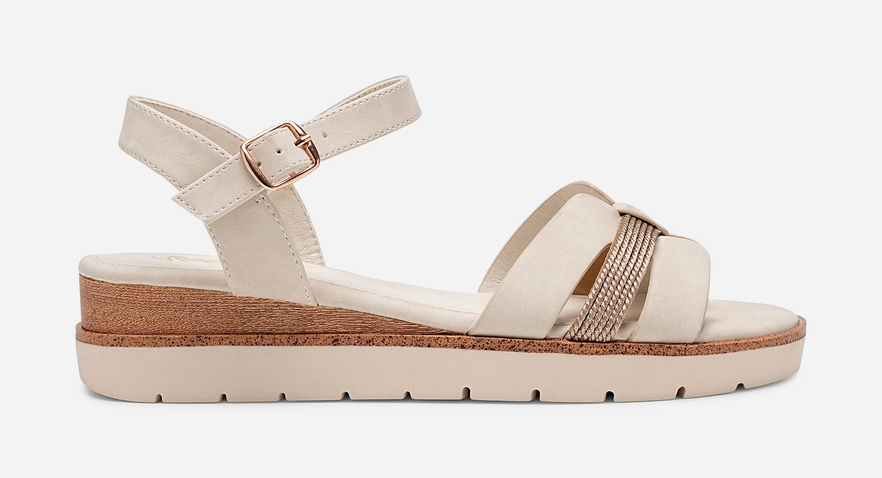 SO ALL, Sandalett Beige