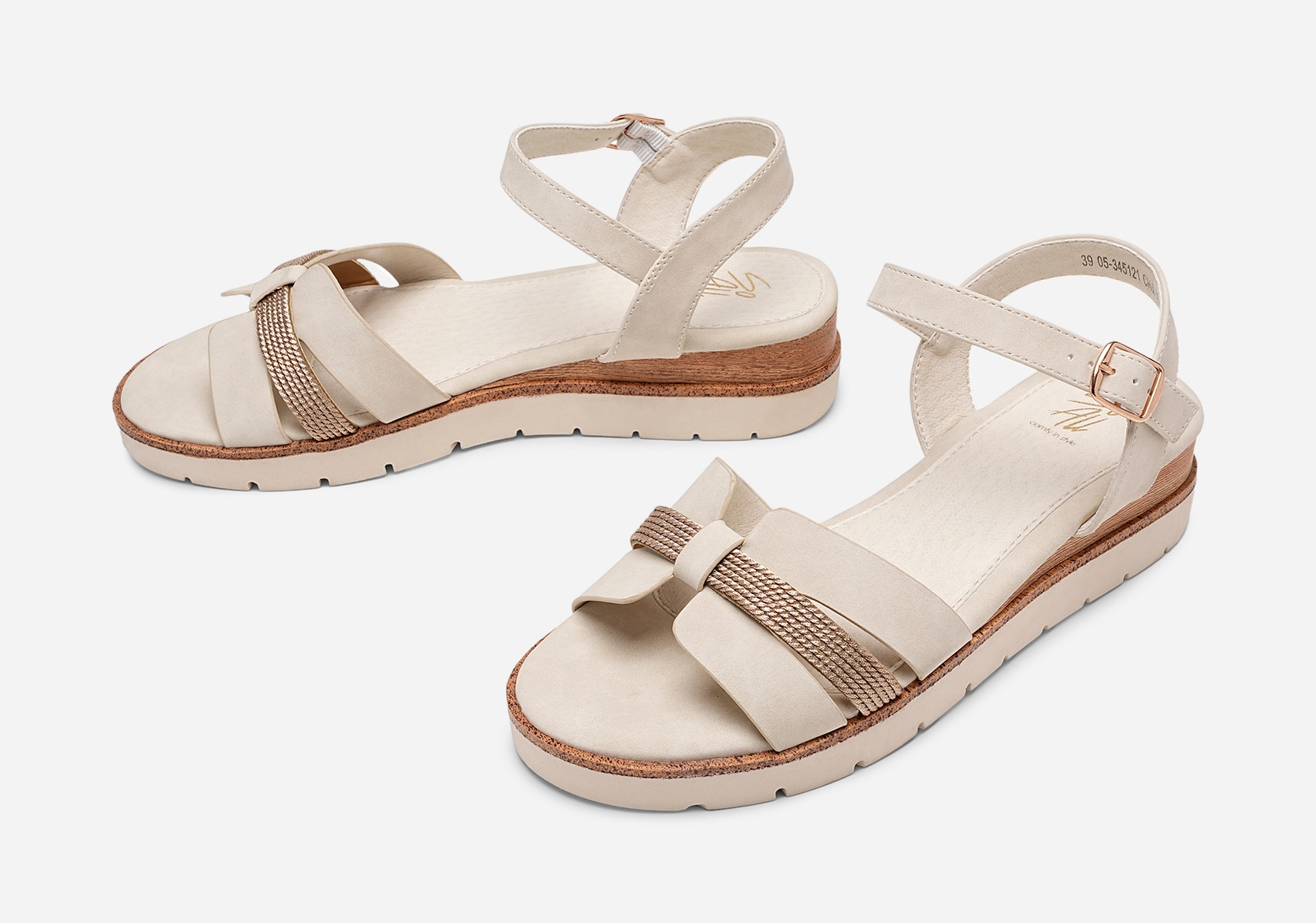 SO ALL, Sandalett Beige