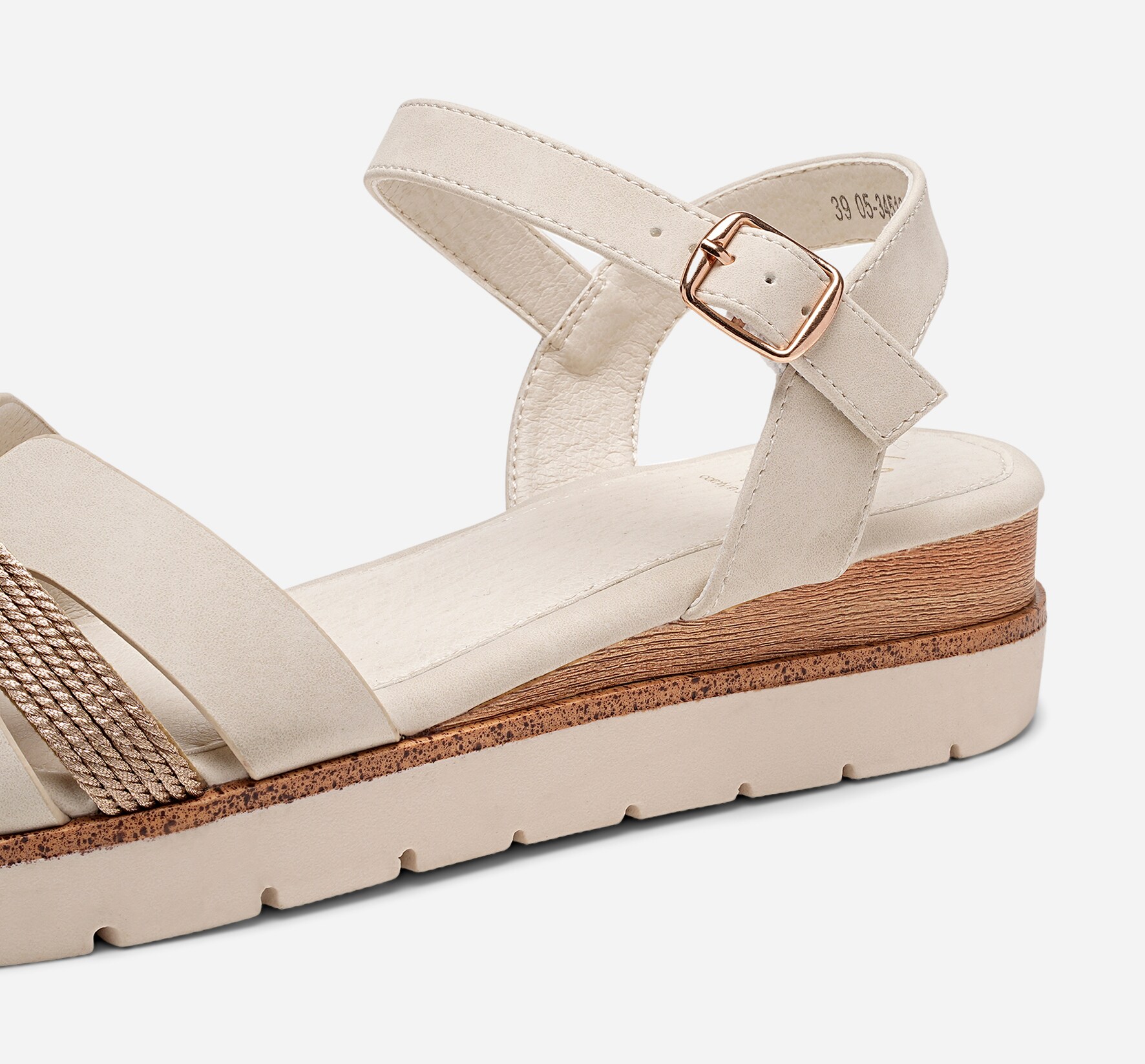 SO ALL, Sandalett Beige