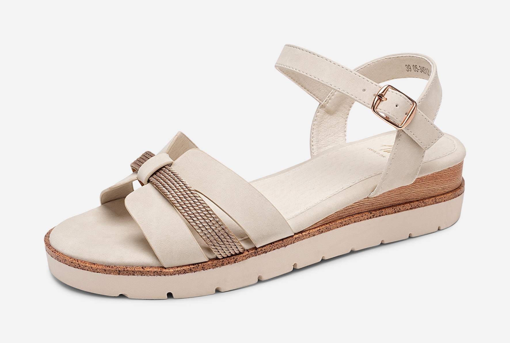 SO ALL, Sandalett Beige