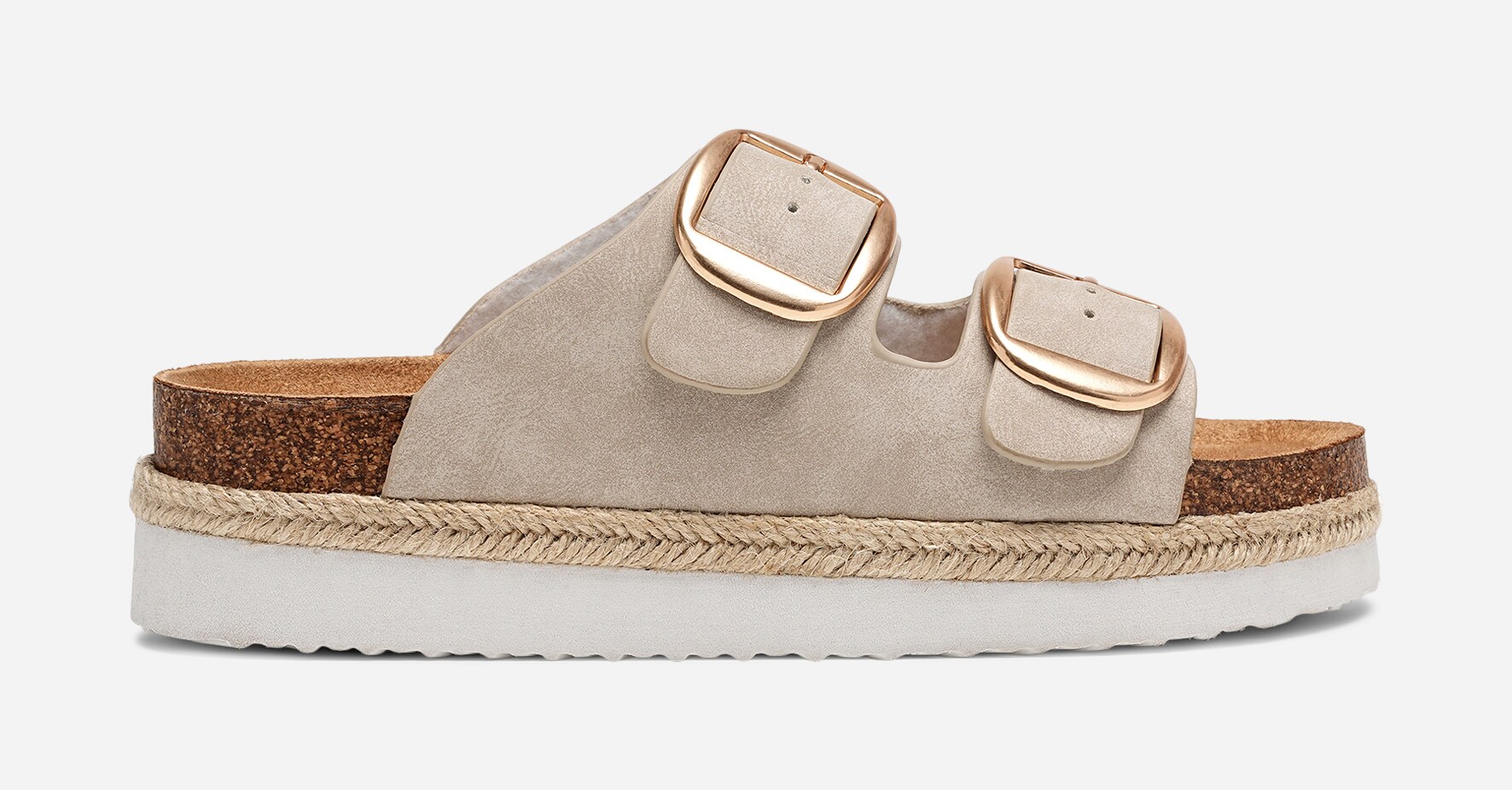 XIT, Sandal med repsåle Beige