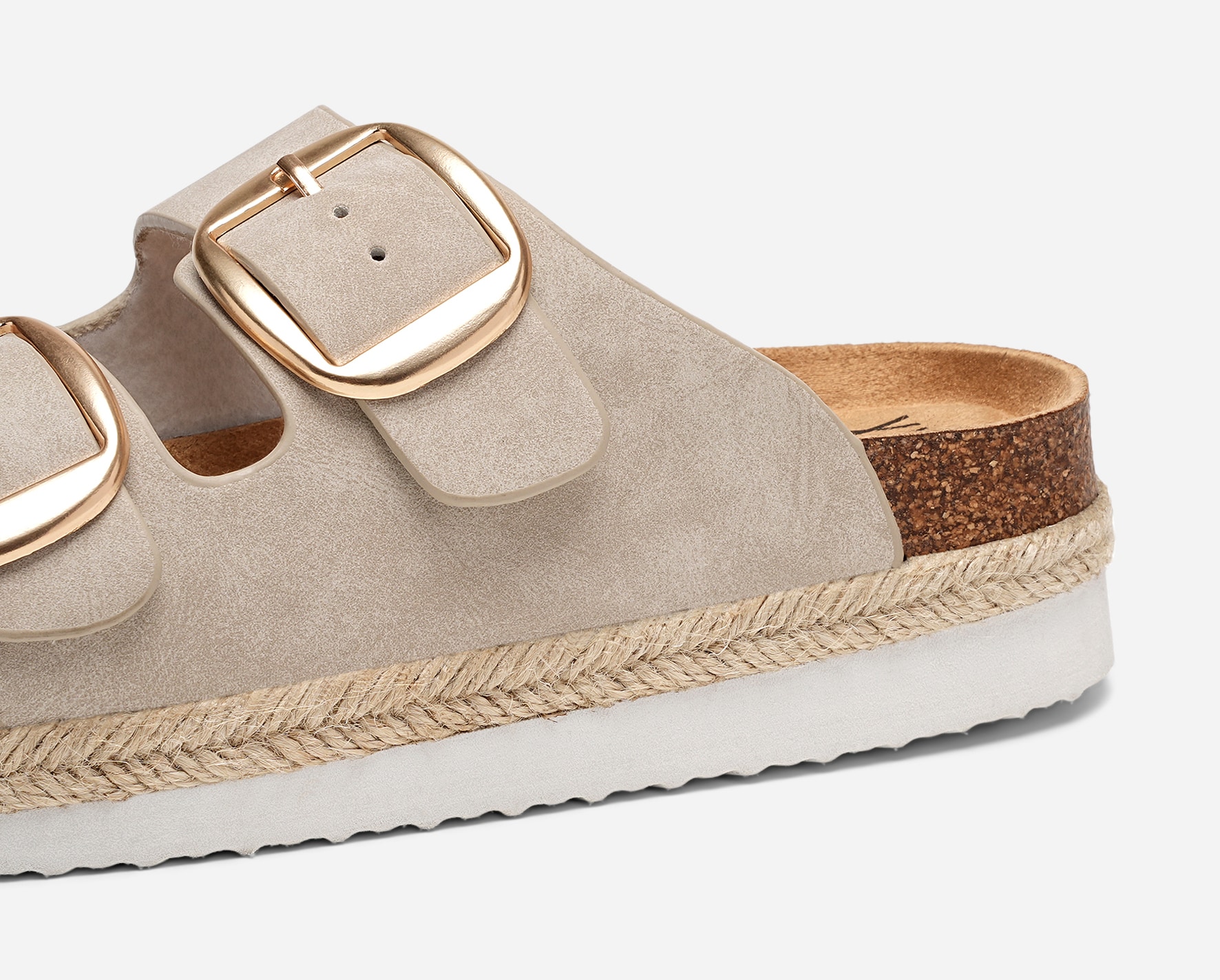 XIT, Sandal med repsåle Beige