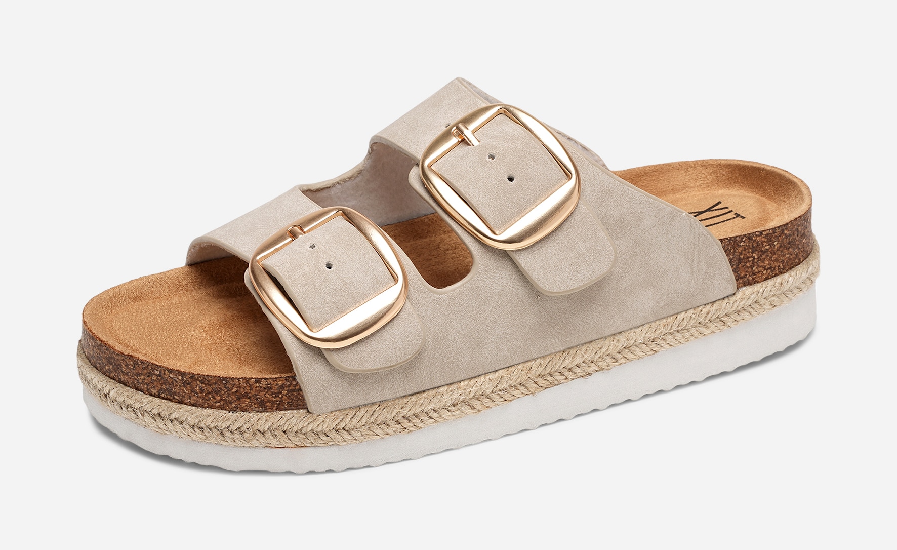 XIT, Sandal med repsåle Beige